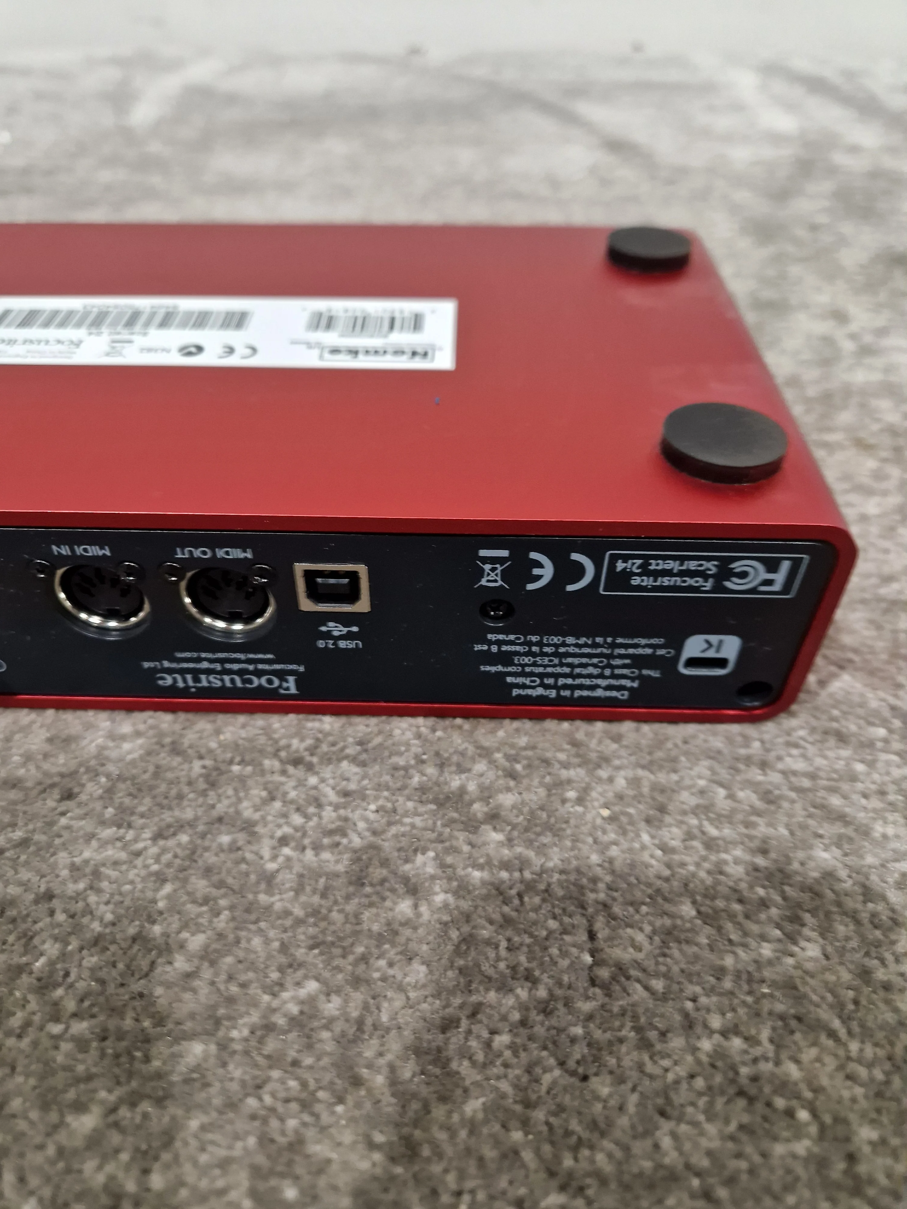 Scarlett 2I 4 - USB Audio Interface - Excellent w/ Original Box & Power Supply - Image 3