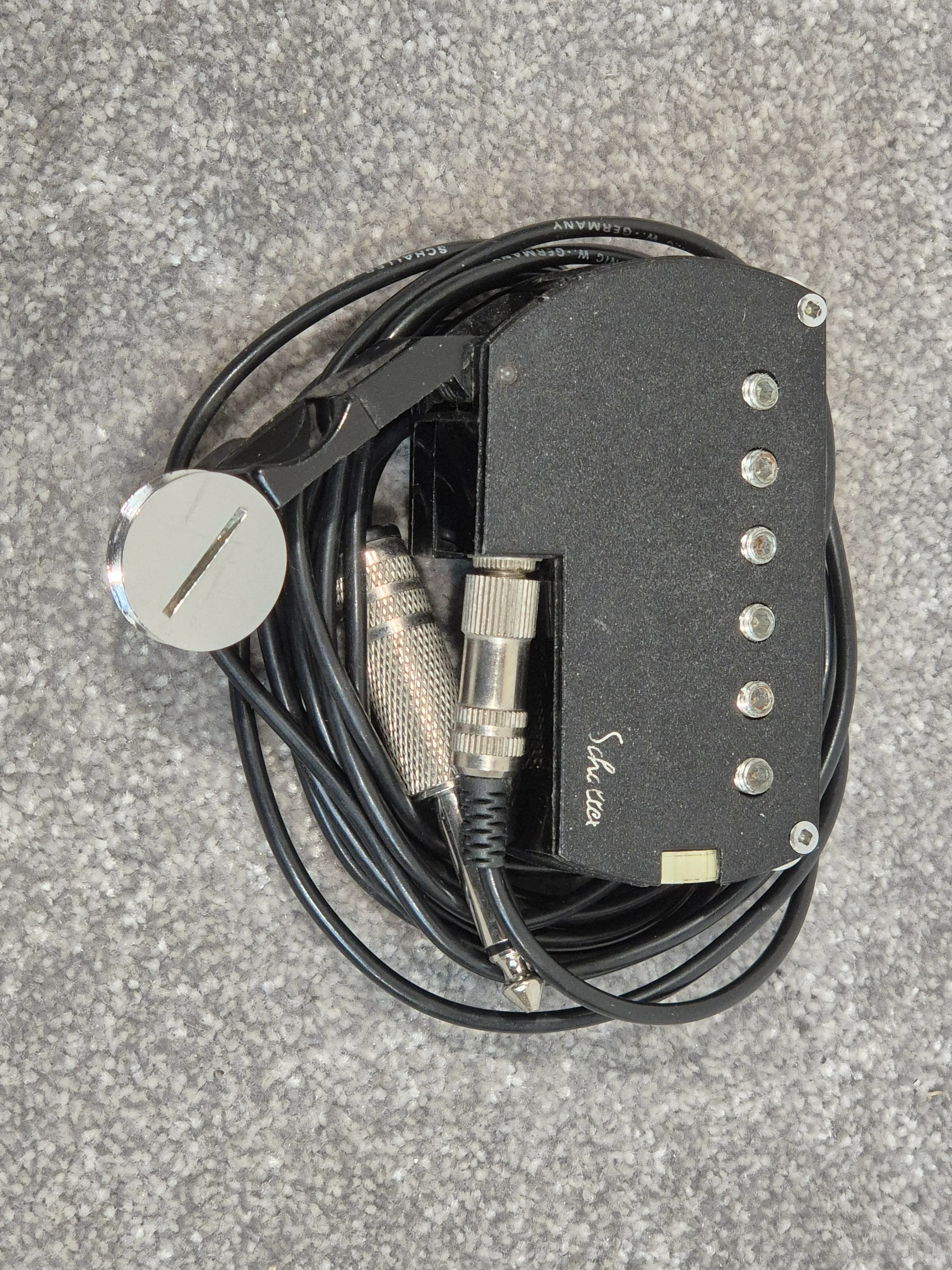 Schaller Western 1 - Acoustic Guitar Soundhole Pickup w/ Case - Image 5