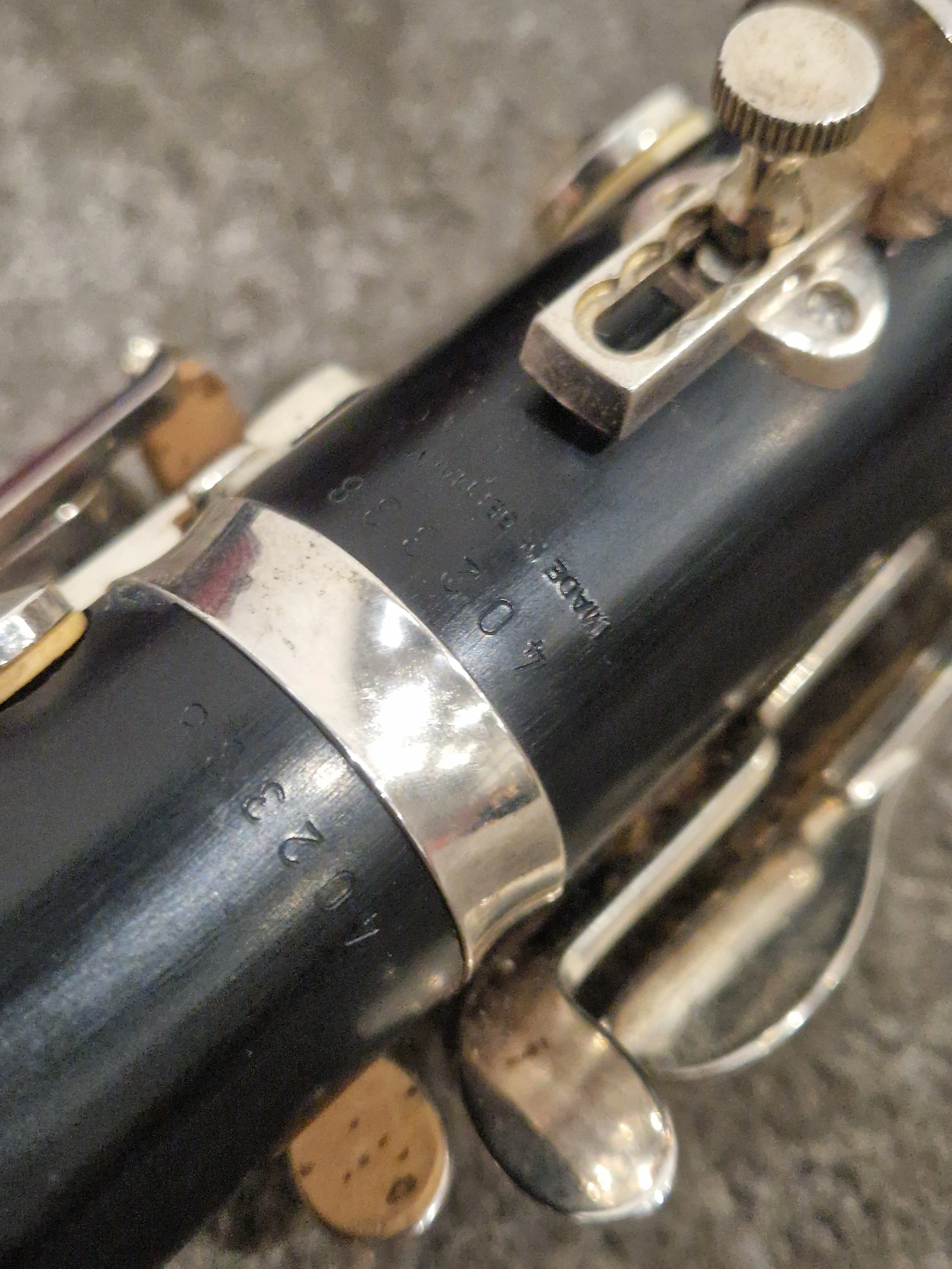 Schreiber 6010 - Clarinet - Black - Good w/ Hard Case - Image 8