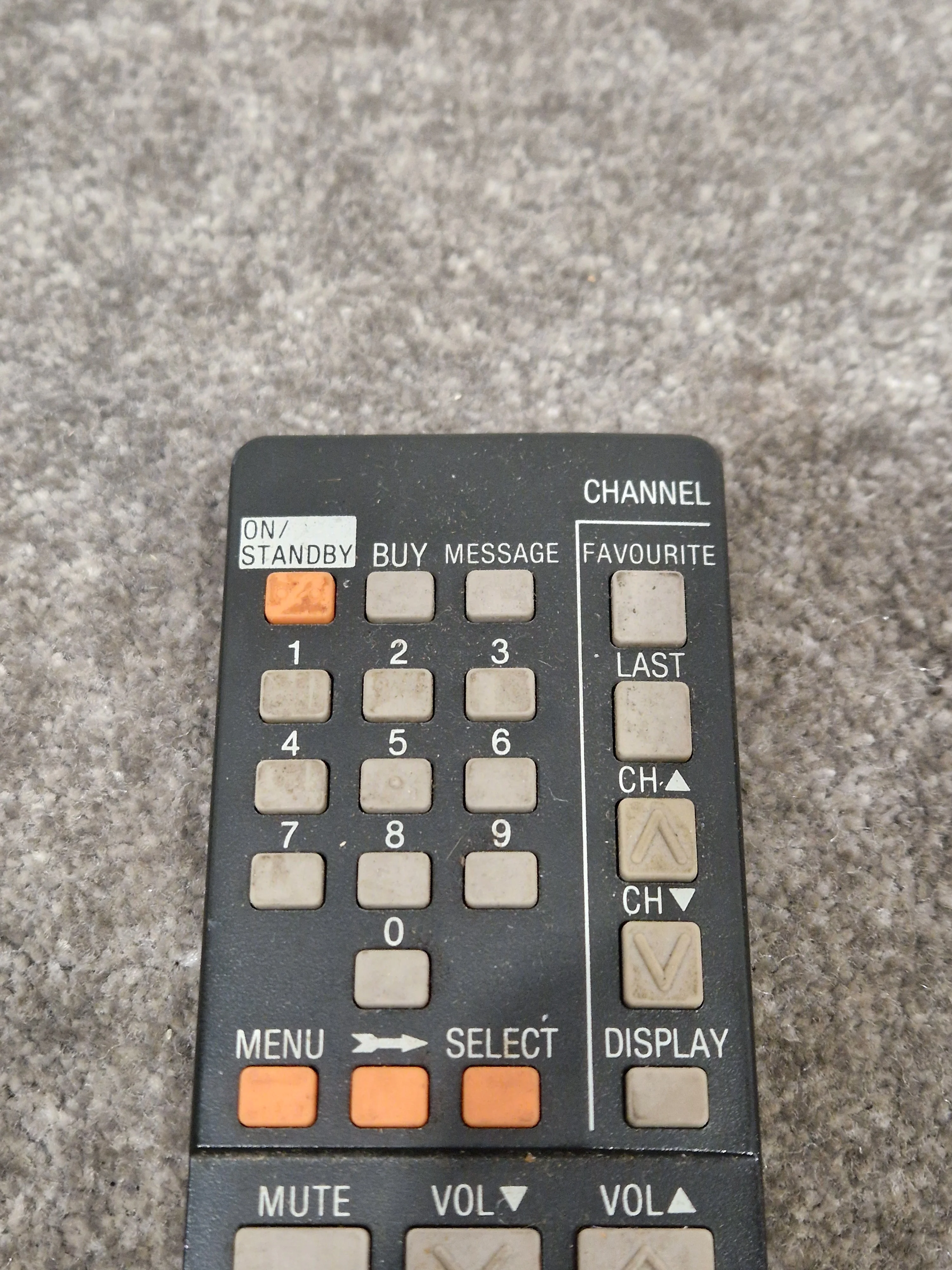Scientific Atlanta Remote For Satellite TV - User-Friendly Design - Very Good - Image 2