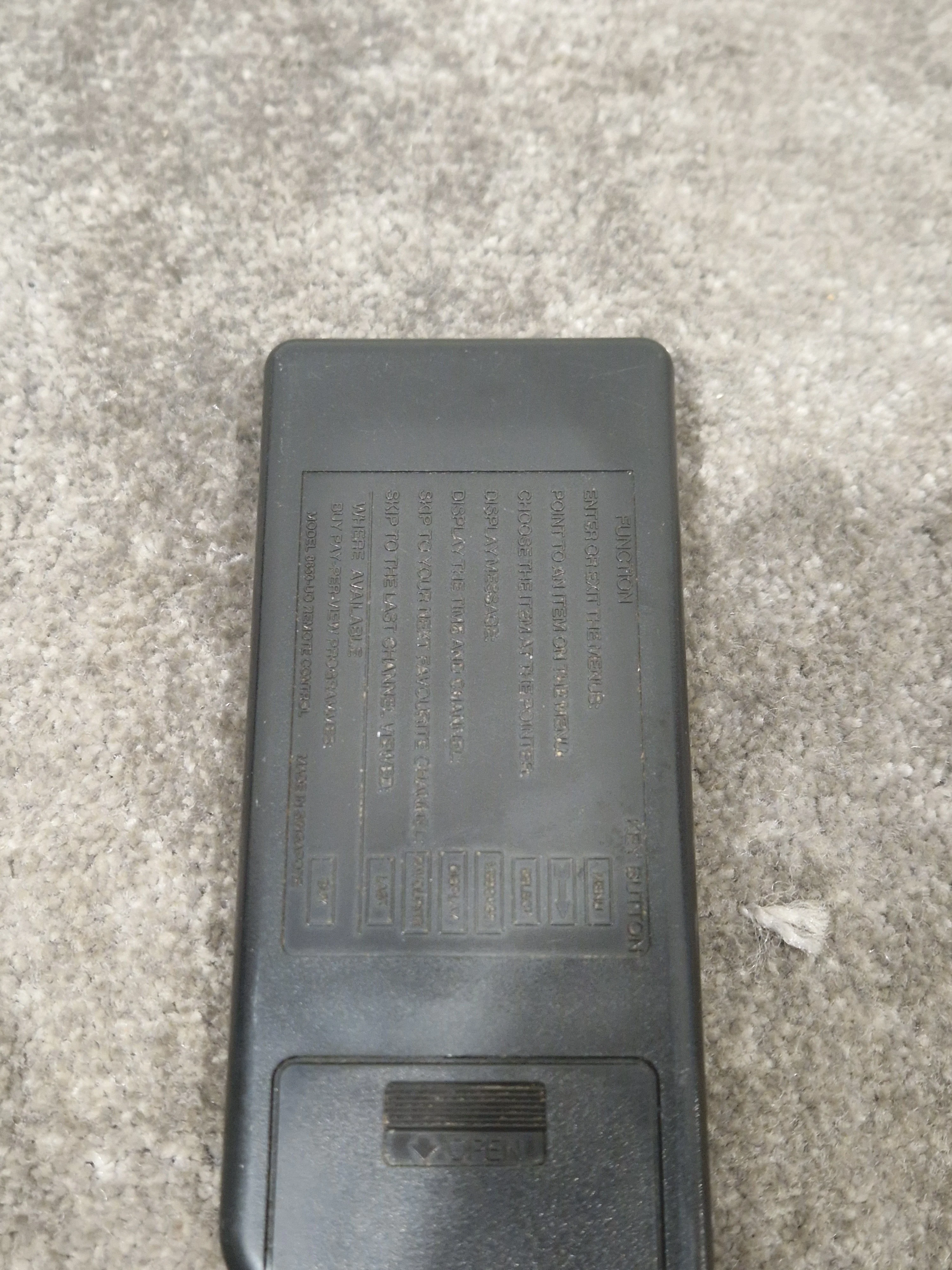 Scientific Atlanta Remote For Satellite TV - User-Friendly Design - Very Good - Image 5