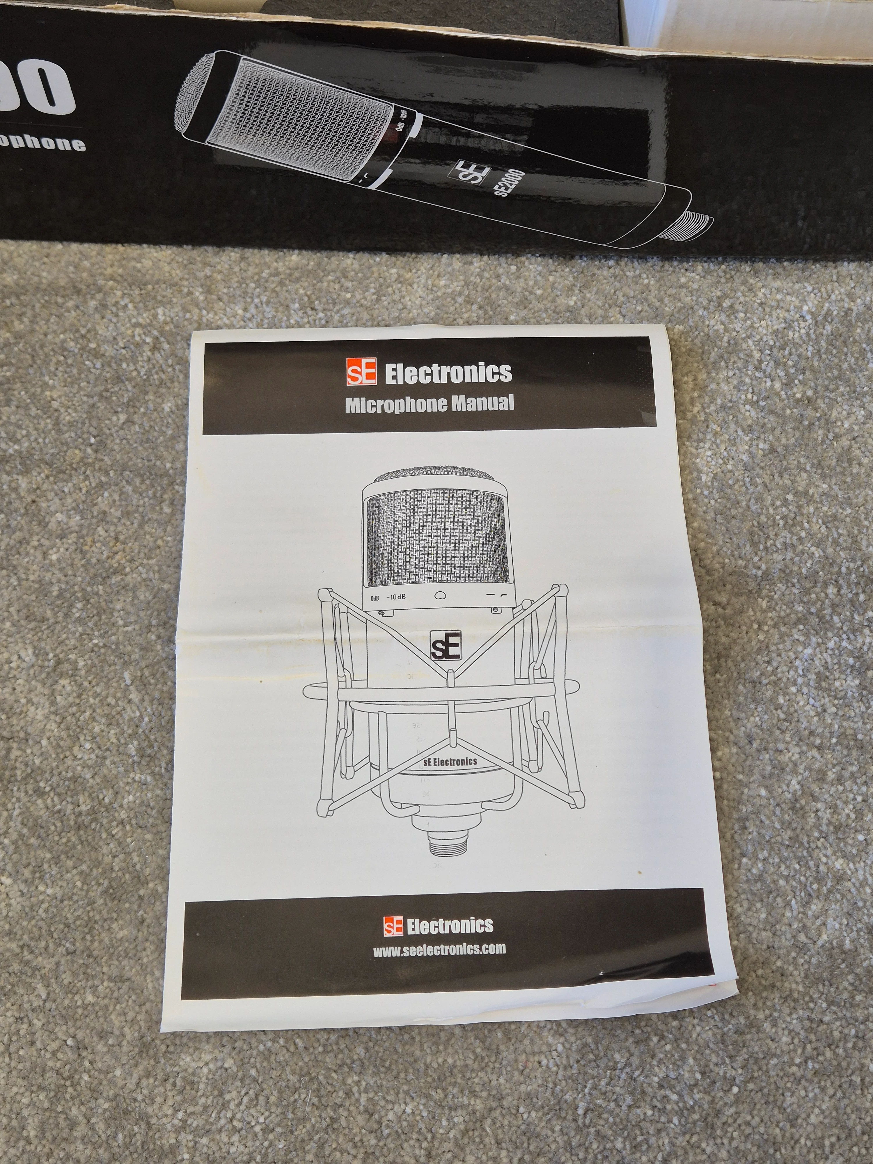 sE Electronics sE2000 - Condenser Microphone w/ Original Box - Excellent Condition - Image 7