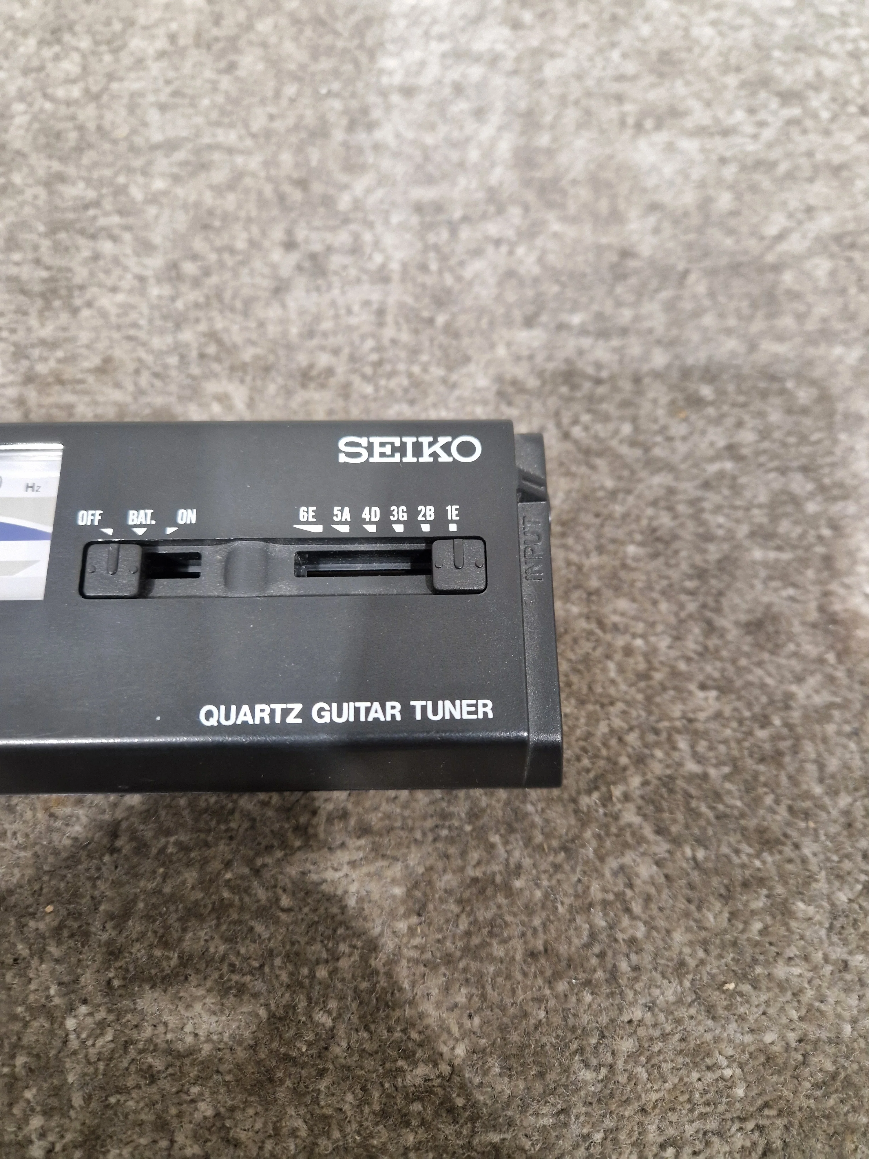 Seiko ST600 Quartz Guitar Tuner – Tuner - Excellent - Image 5