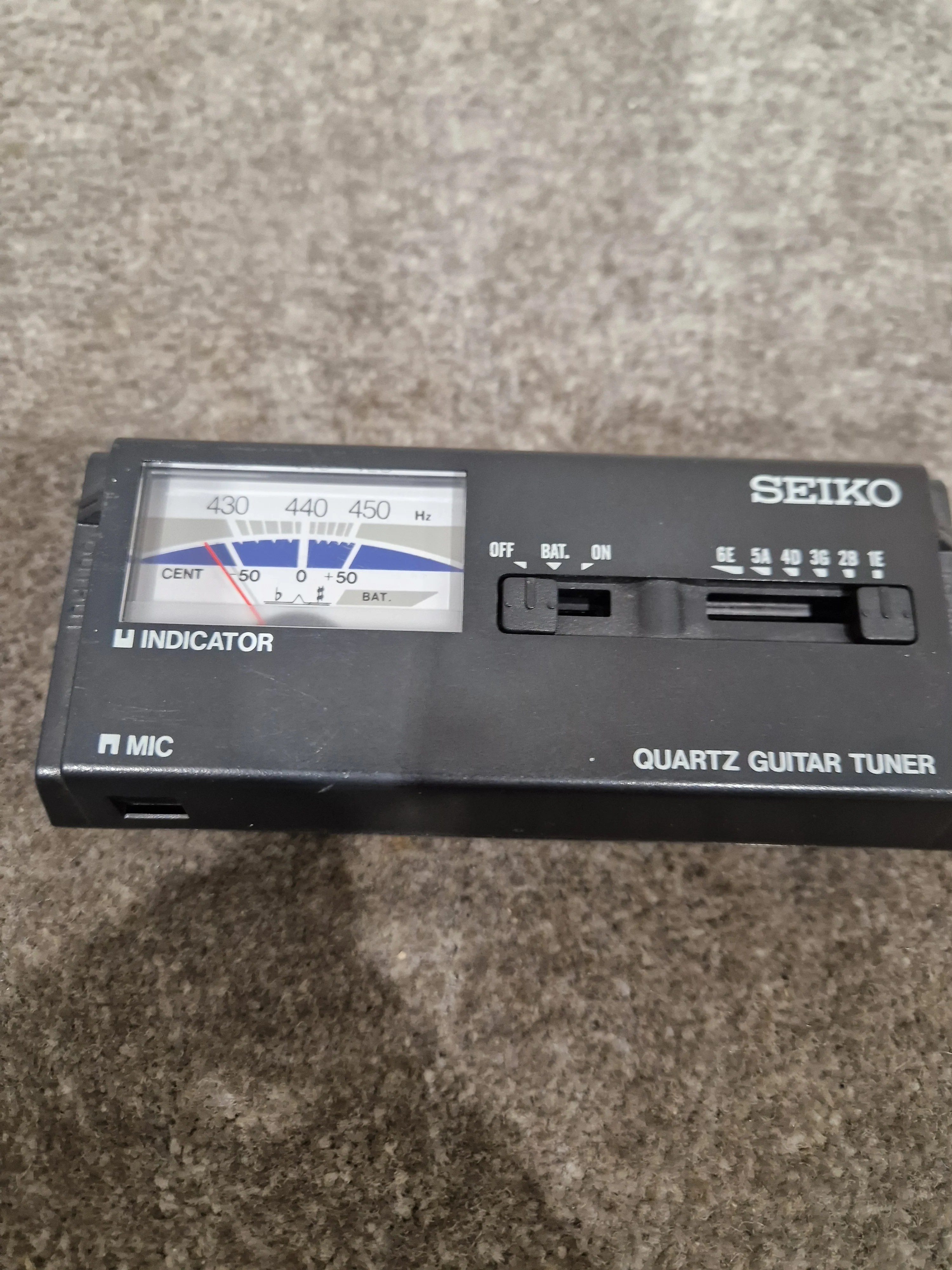 Seiko ST600 Quartz Guitar Tuner – Tuner - Excellent - Image 7