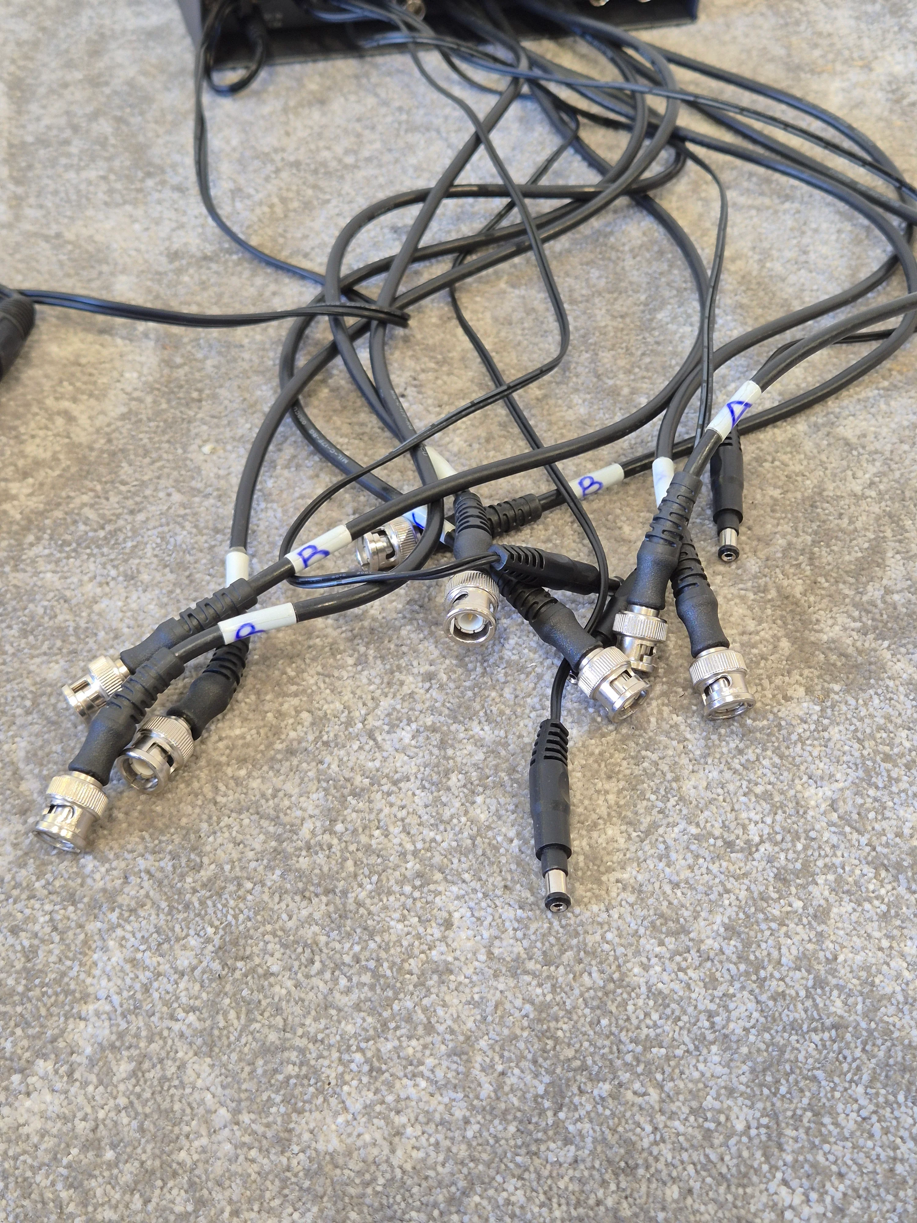 Sennheiser ASP 1 - Antenna Splitter - Good Condition w/ Various Cables - Image 5