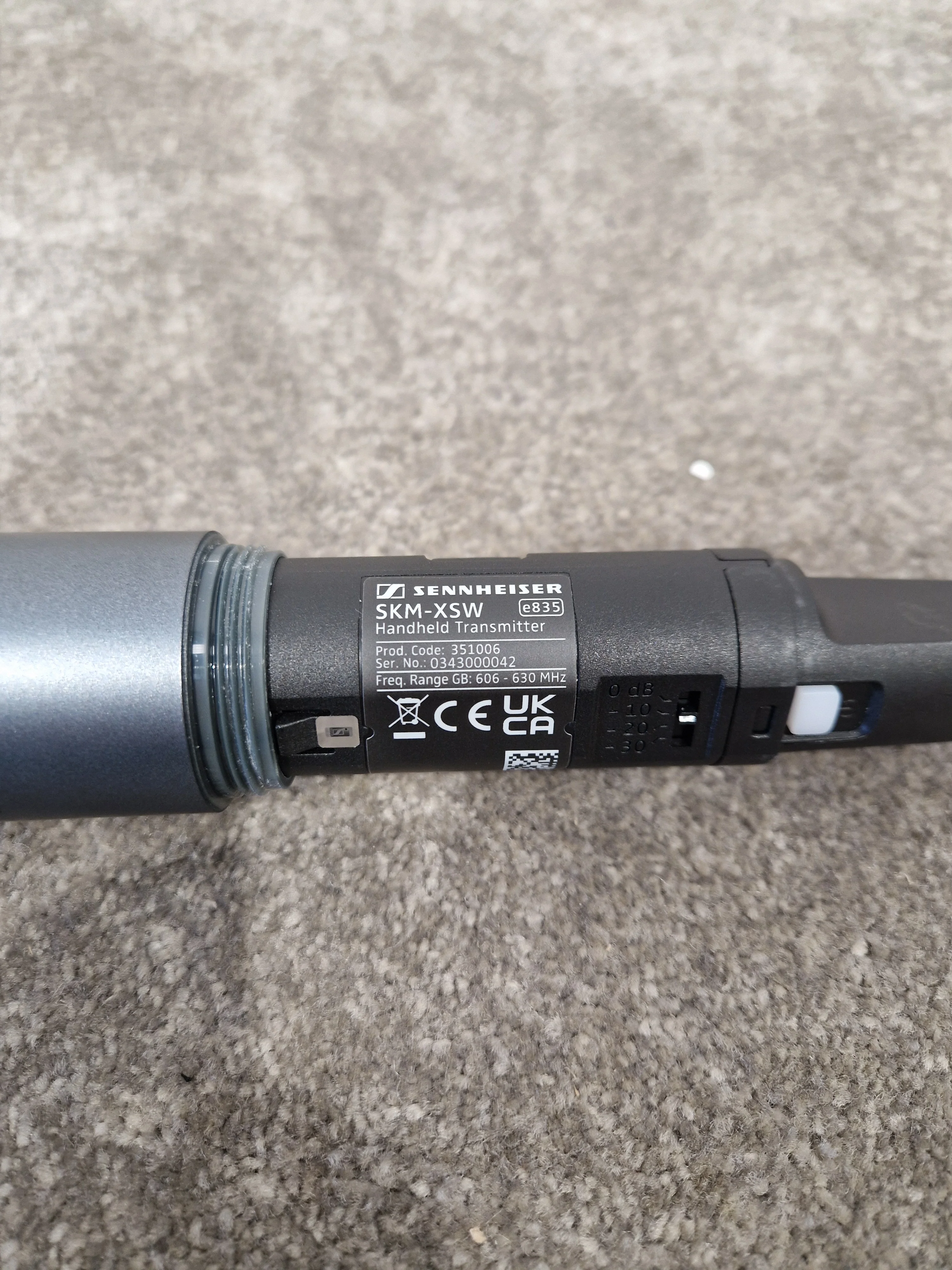 Sennheiser Ekm-xsw - Wireless Microphone 618 900Mhz - Excellent - Image 9