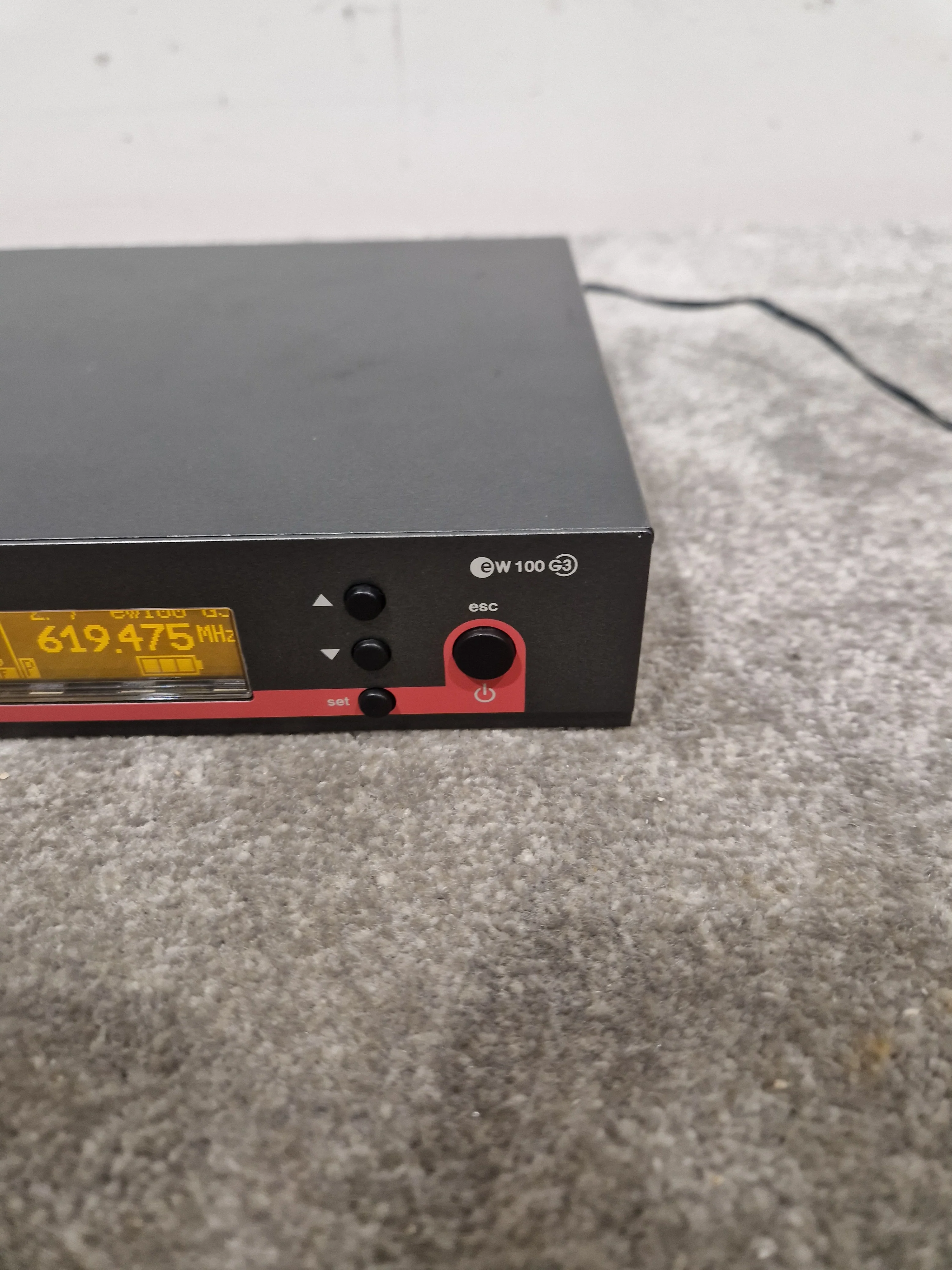 Sennheiser EW 100 G3 - Wireless Receiver - Excellent w/ Rack mount Parts Power supply - Image 2