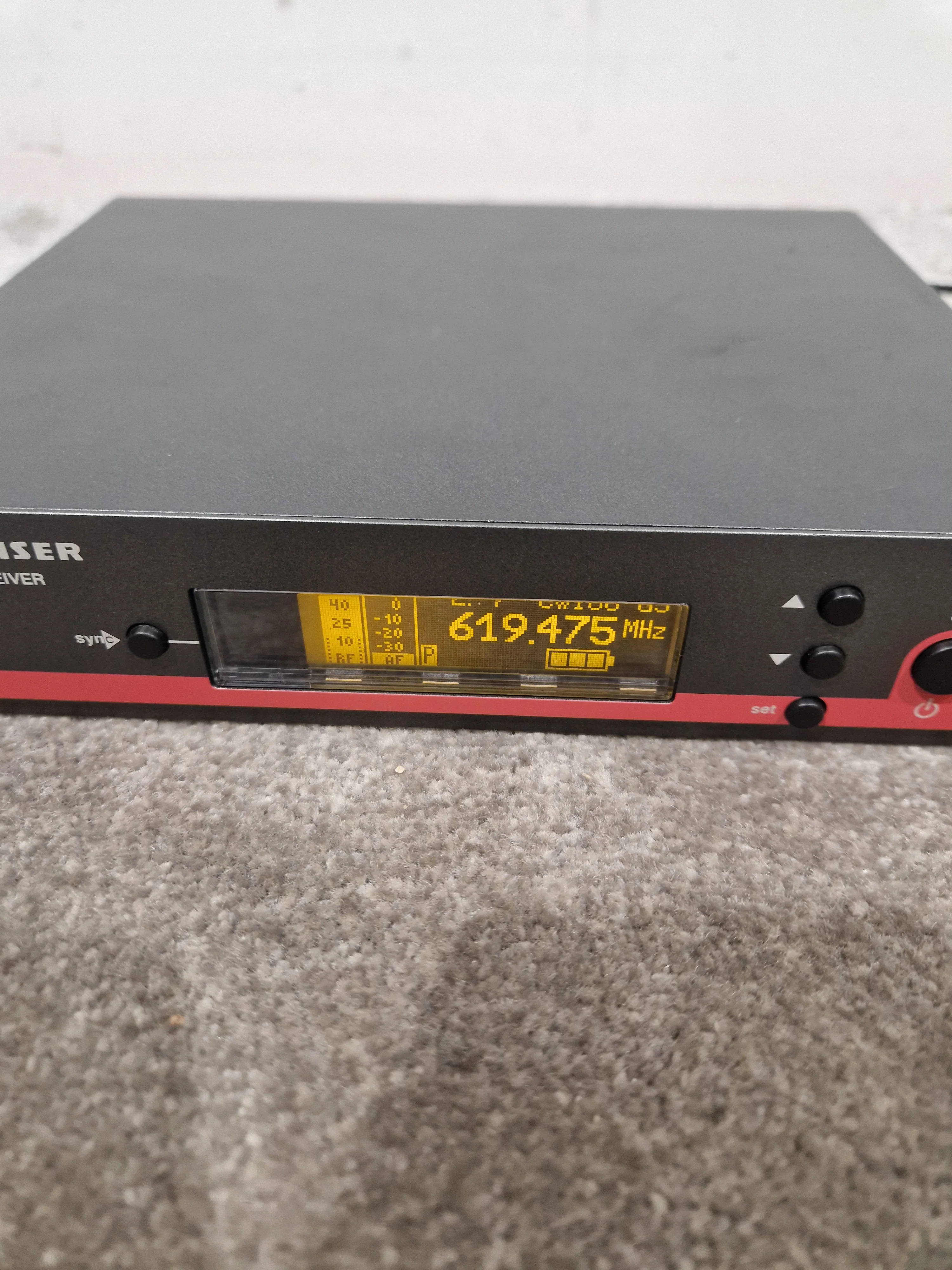 Sennheiser EW 100 G3 - Wireless Receiver - Excellent w/ Rack mount Parts Power supply - Image 8