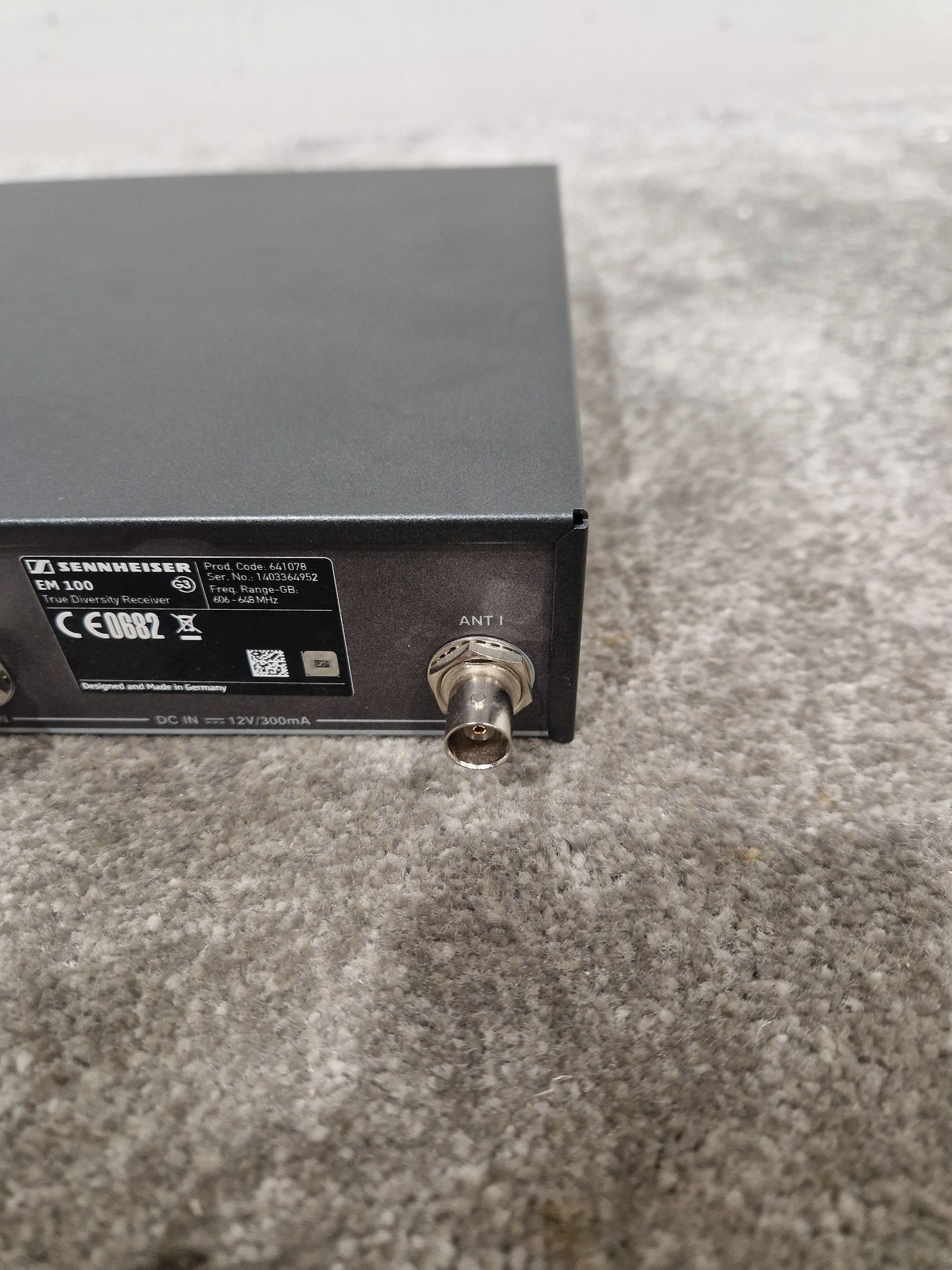 Sennheiser EW 100 G3 - Wireless Receiver - Excellent w/ Rack mount Parts Power supply - Image 9