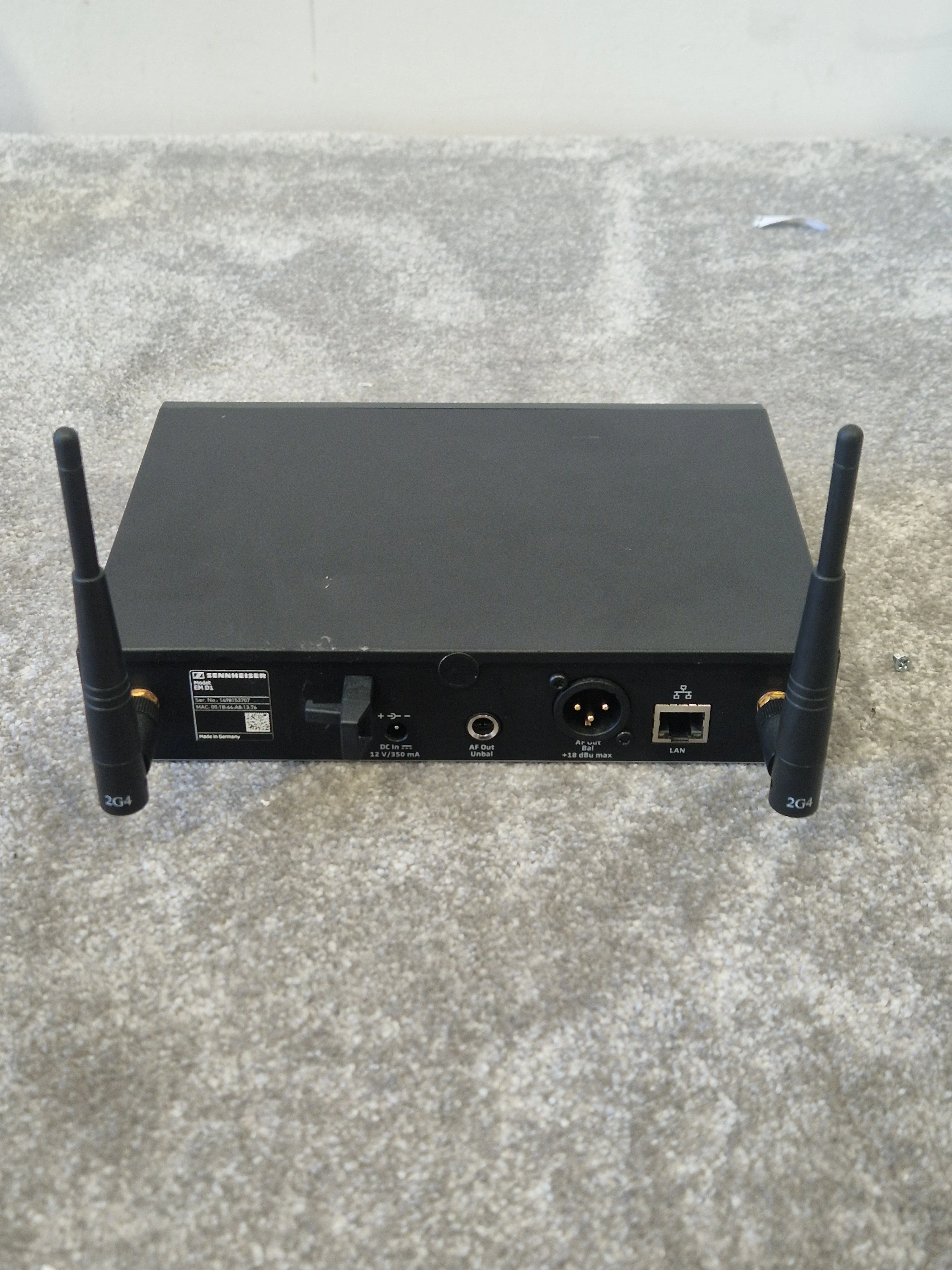 Sennheiser ewD1 Digital - Wireless Microphone System - Black - Very Good - Image 7