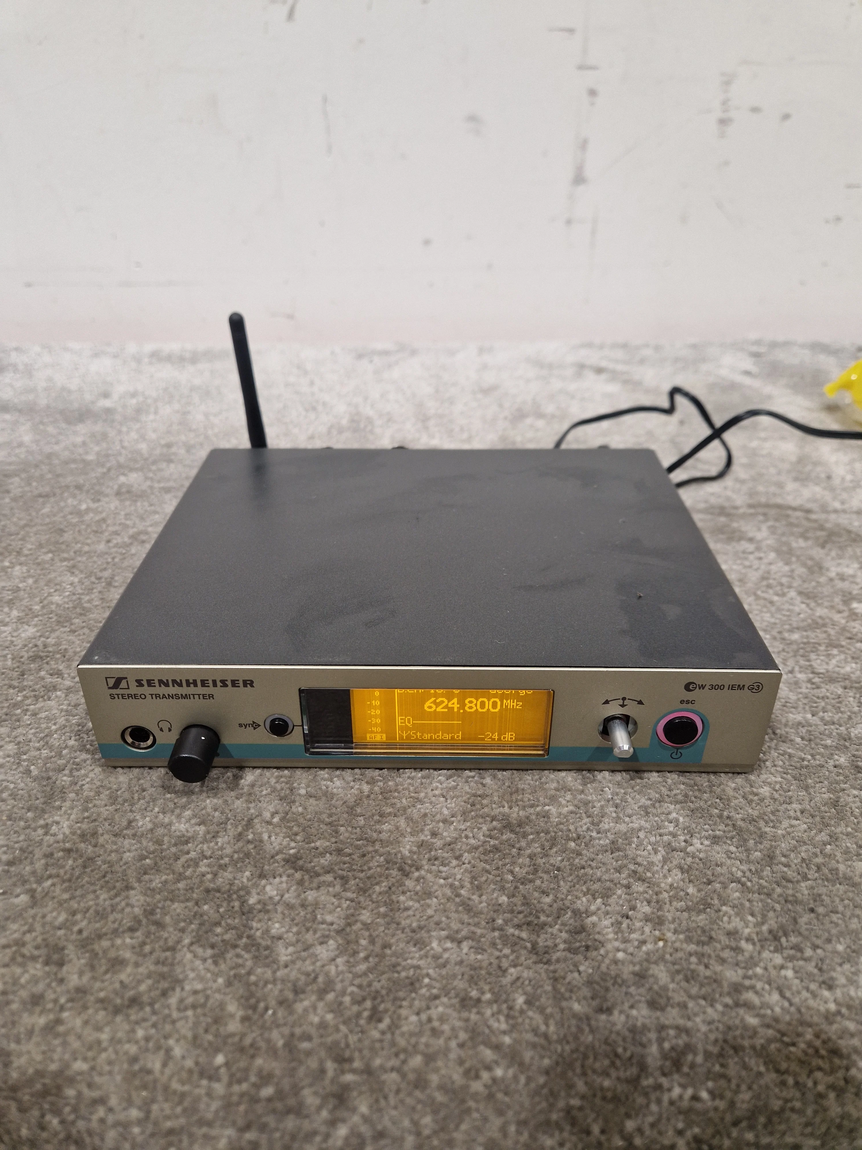 Sennheiser eW IEM G3 Transmitter And Receiver System – Wireless Microphone System - Good w/ Power Supply - Image 6