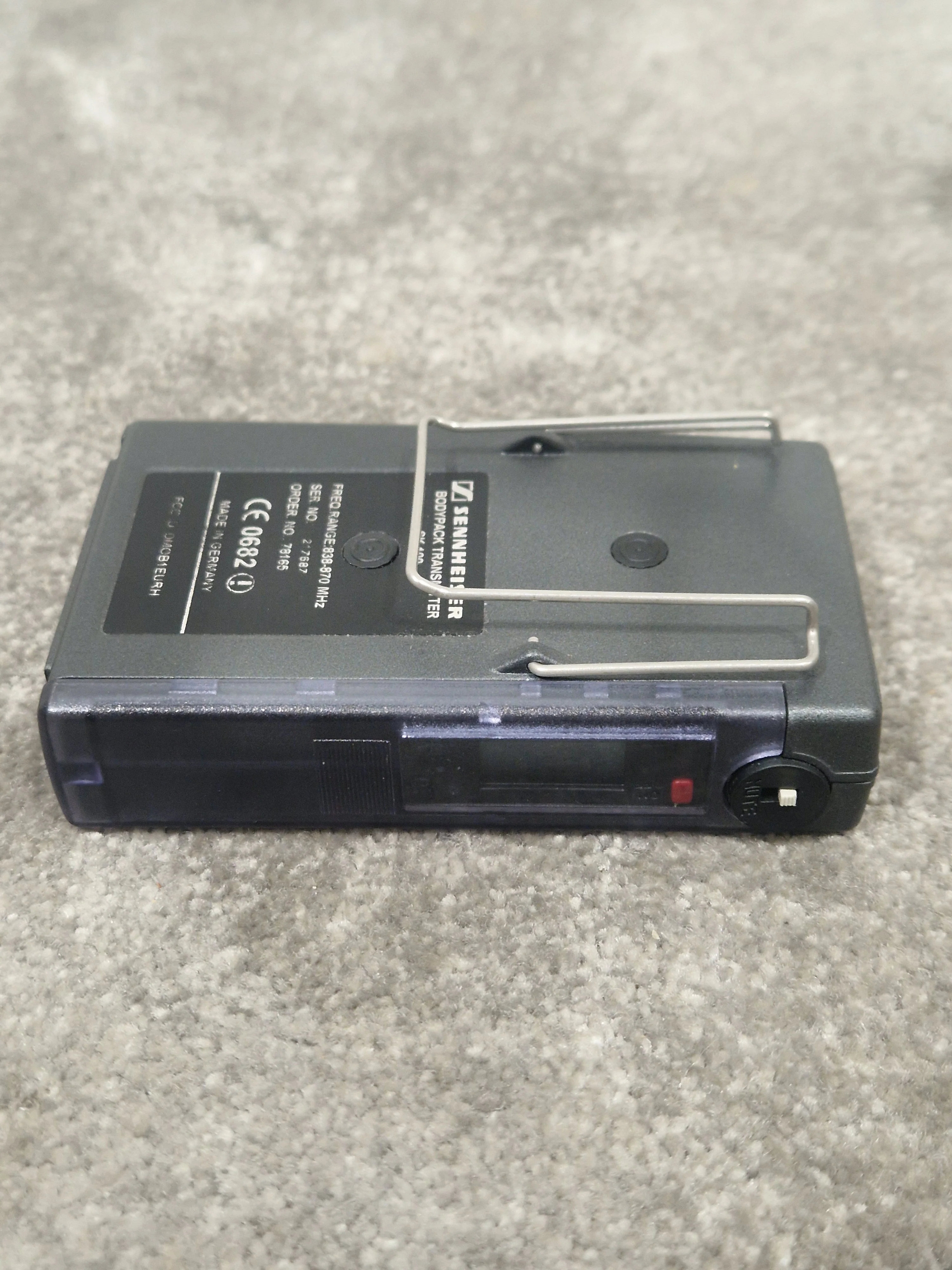 Sennheiser EW100 Bodypack Transmitter, UHF Band - Excellent - Image 6
