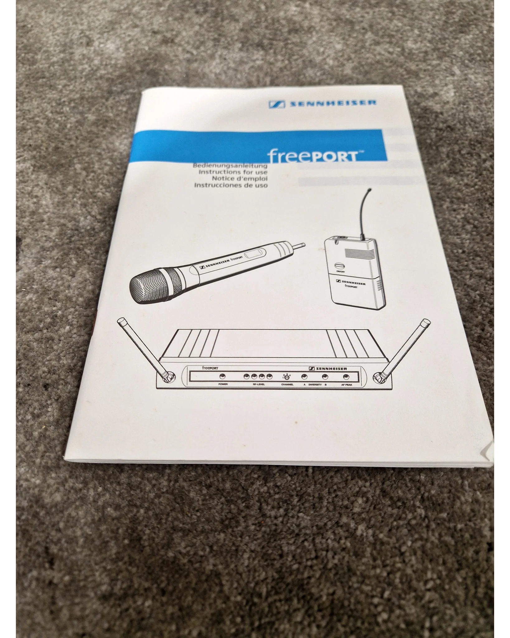 Sennheiser FreePort - Wireless Microphone System - Black - Good - Image 15