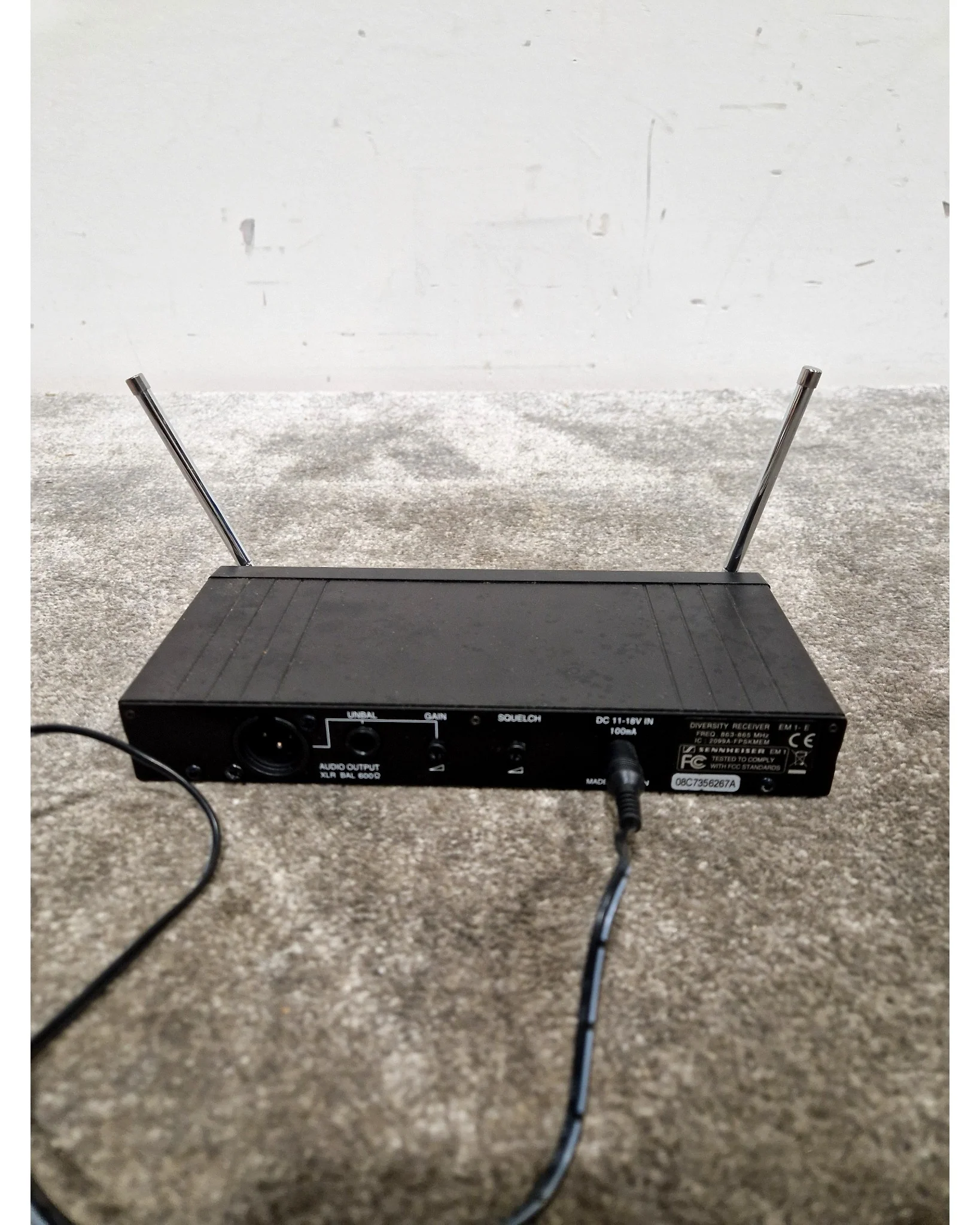 Sennheiser FreePort - Wireless Microphone System - Black - Good - Image 2