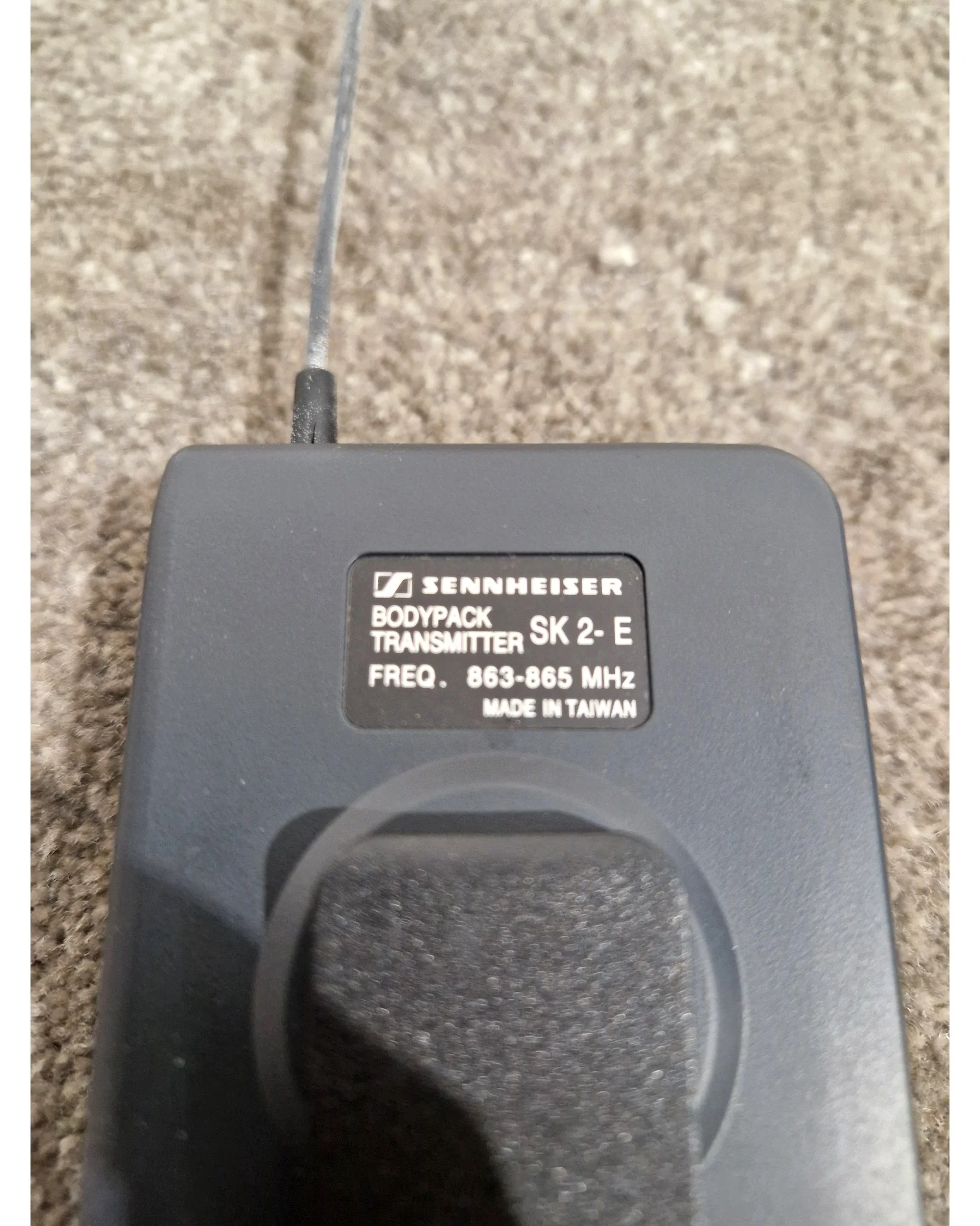 Sennheiser FreePort - Wireless Microphone System - Black - Good - Image 9