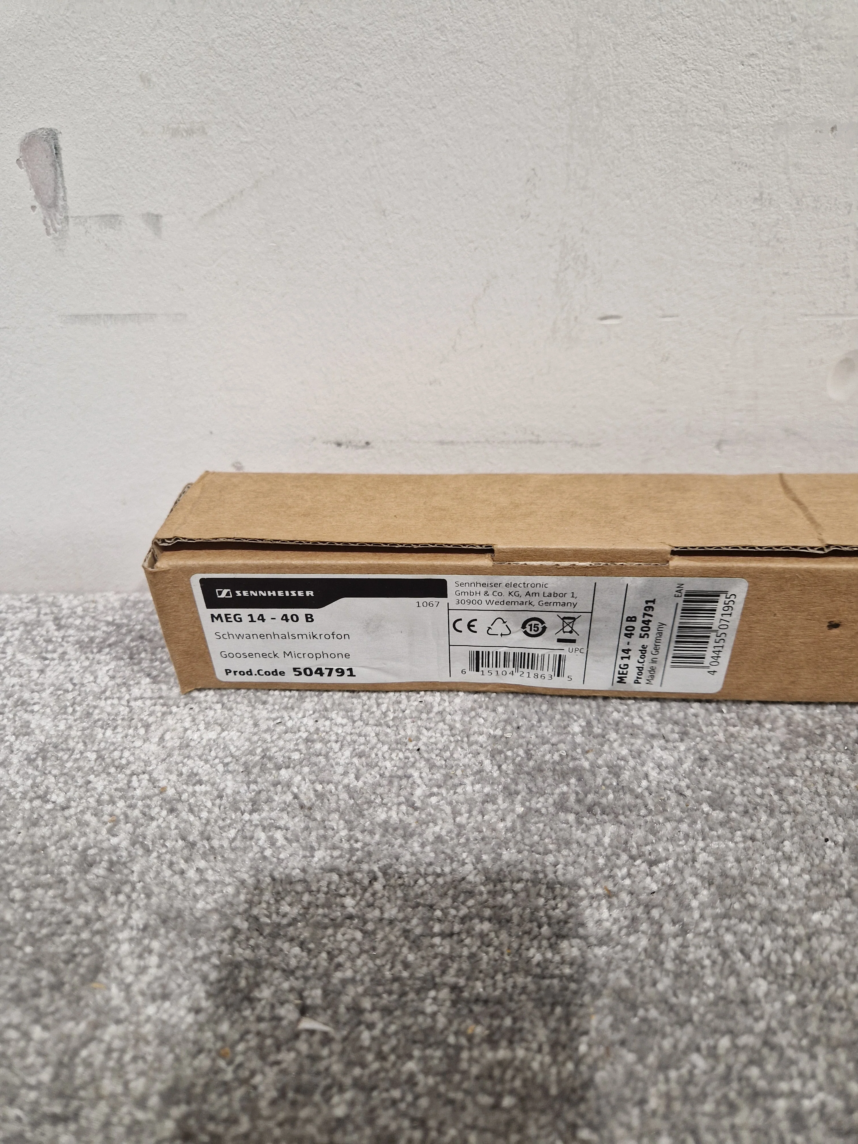 Sennheiser MEG14-40B Gooseneck Microphone - Black - Excellent - Image 11