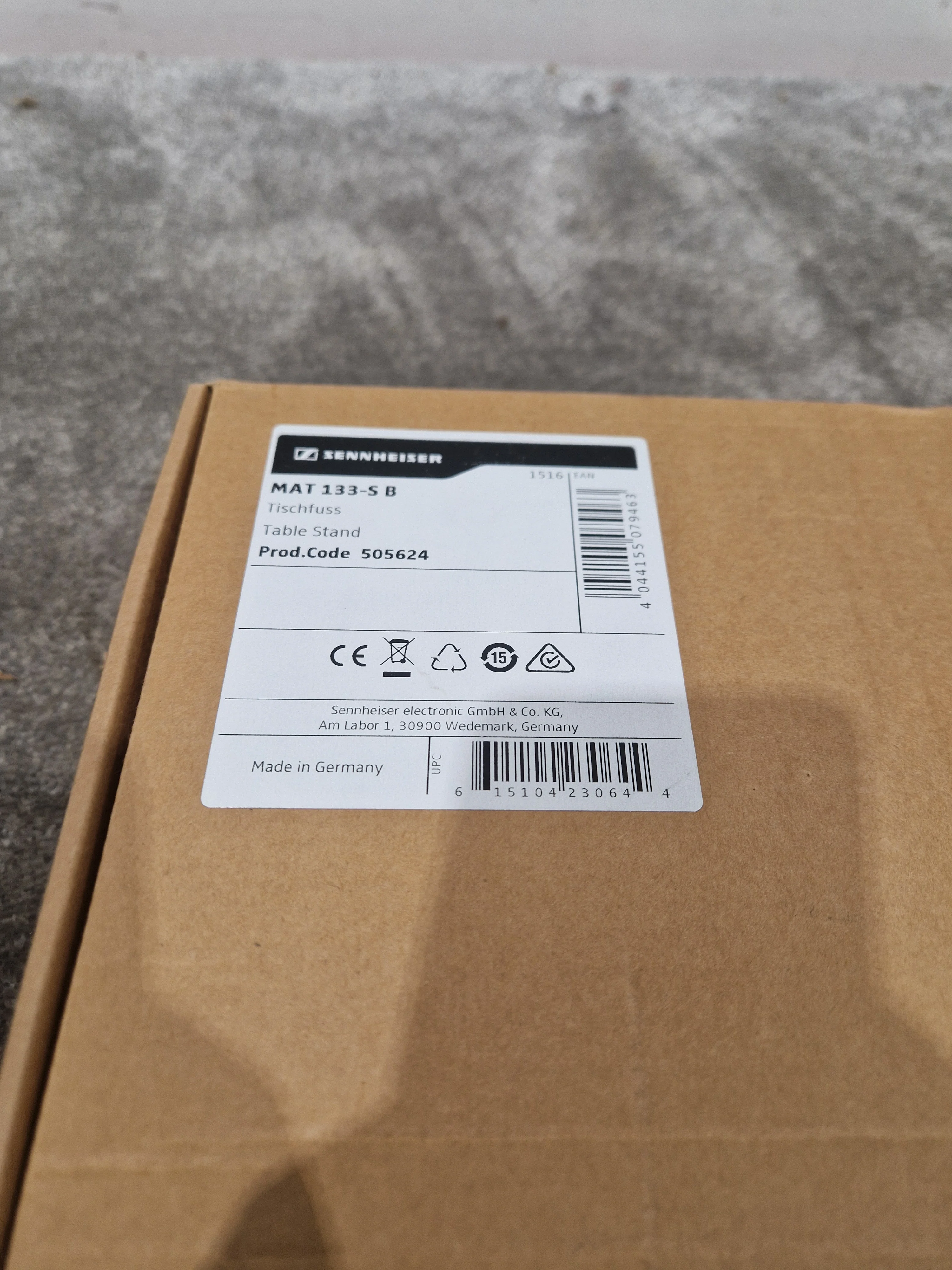Sennheiser MAT 133-S B – Microphone Stand - Like New w/ Original Box - Image 7
