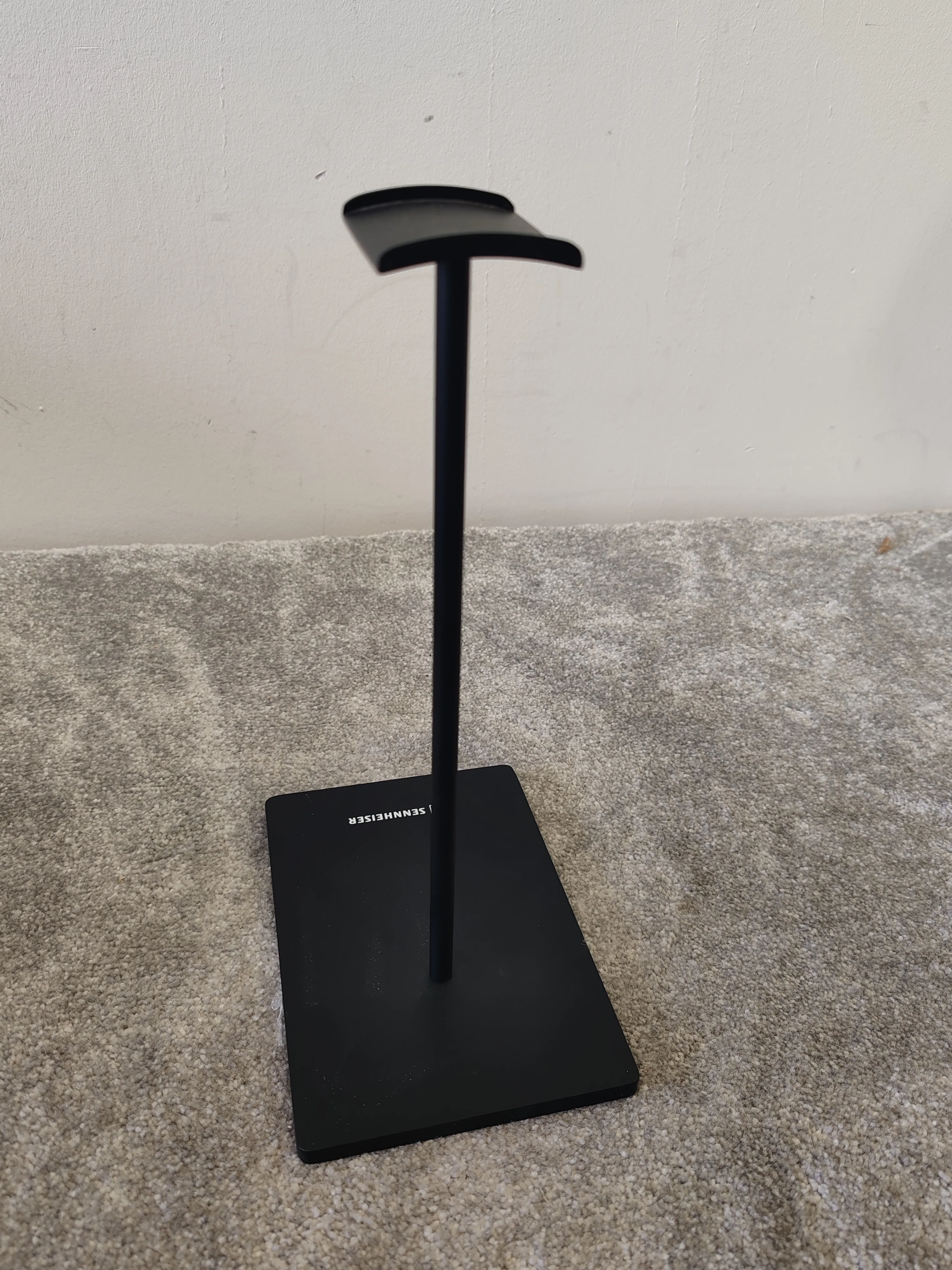Sennheiser Premium Headphone Stand – Black Metal – Excellent - Image 2