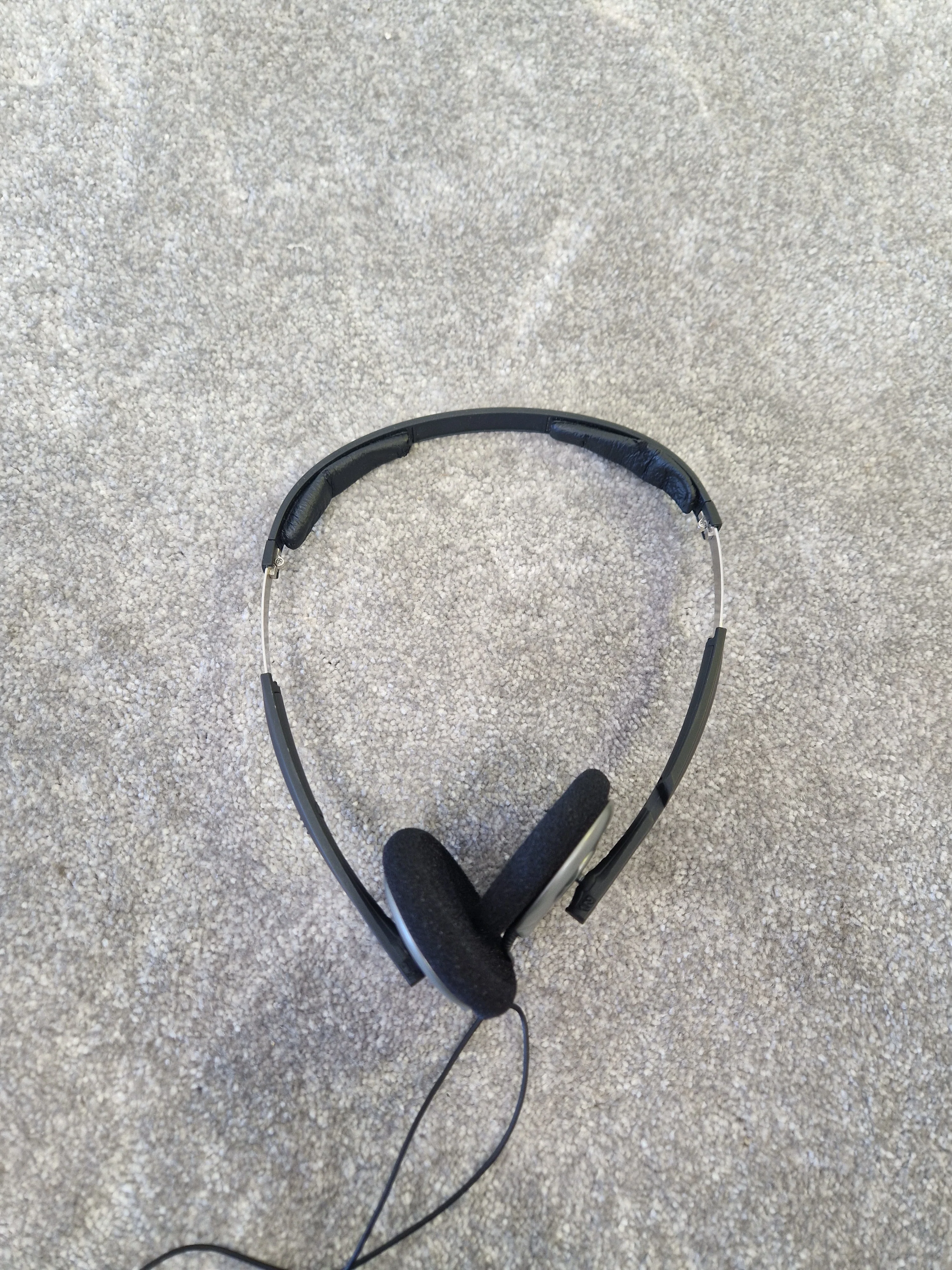Sennheiser PX-100 Folding On-Ear Headphones with Case - Open-Back Design - Good - Image 2