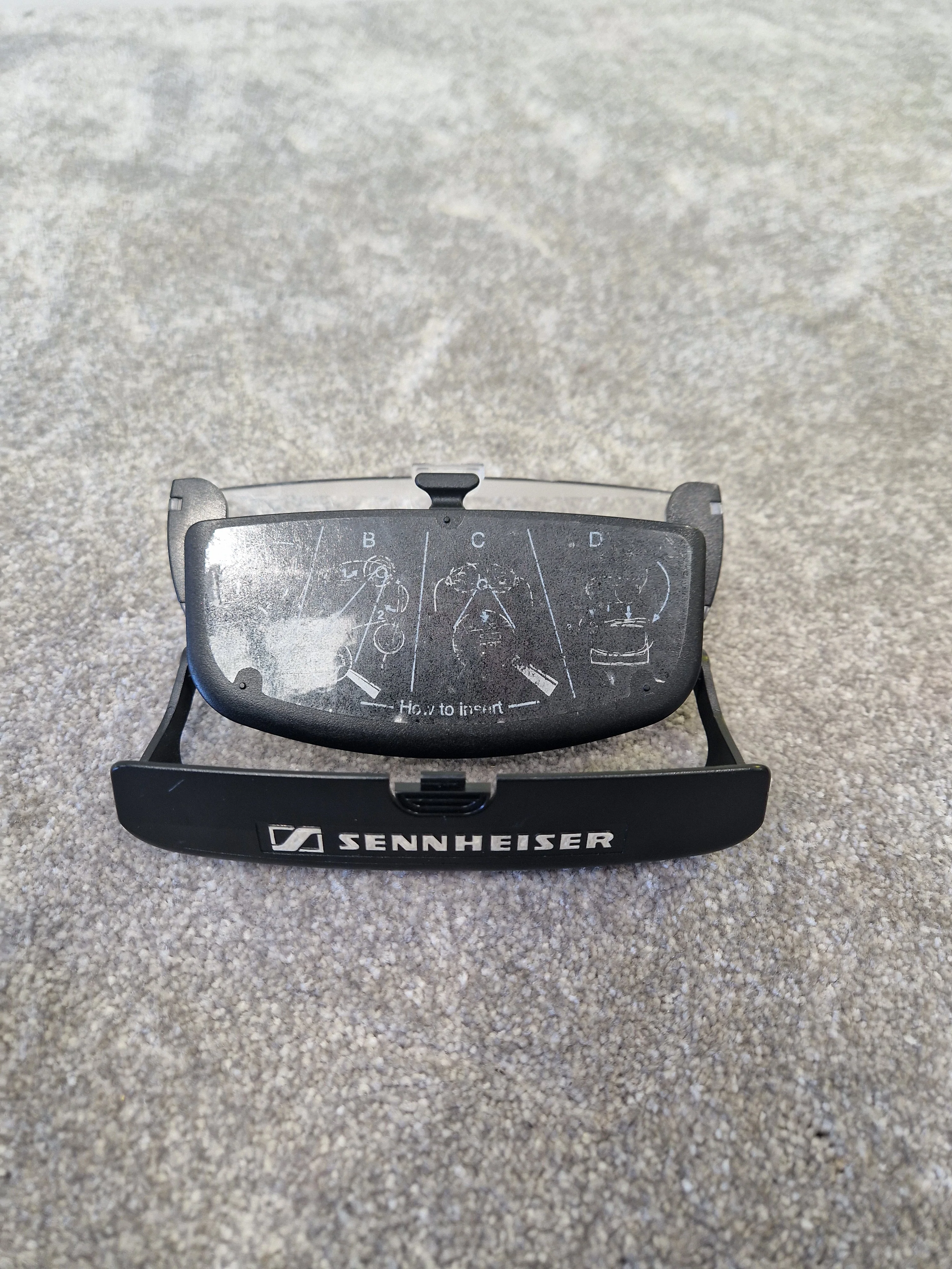 Sennheiser PX-100 Folding On-Ear Headphones with Case - Open-Back Design - Good - Image 4