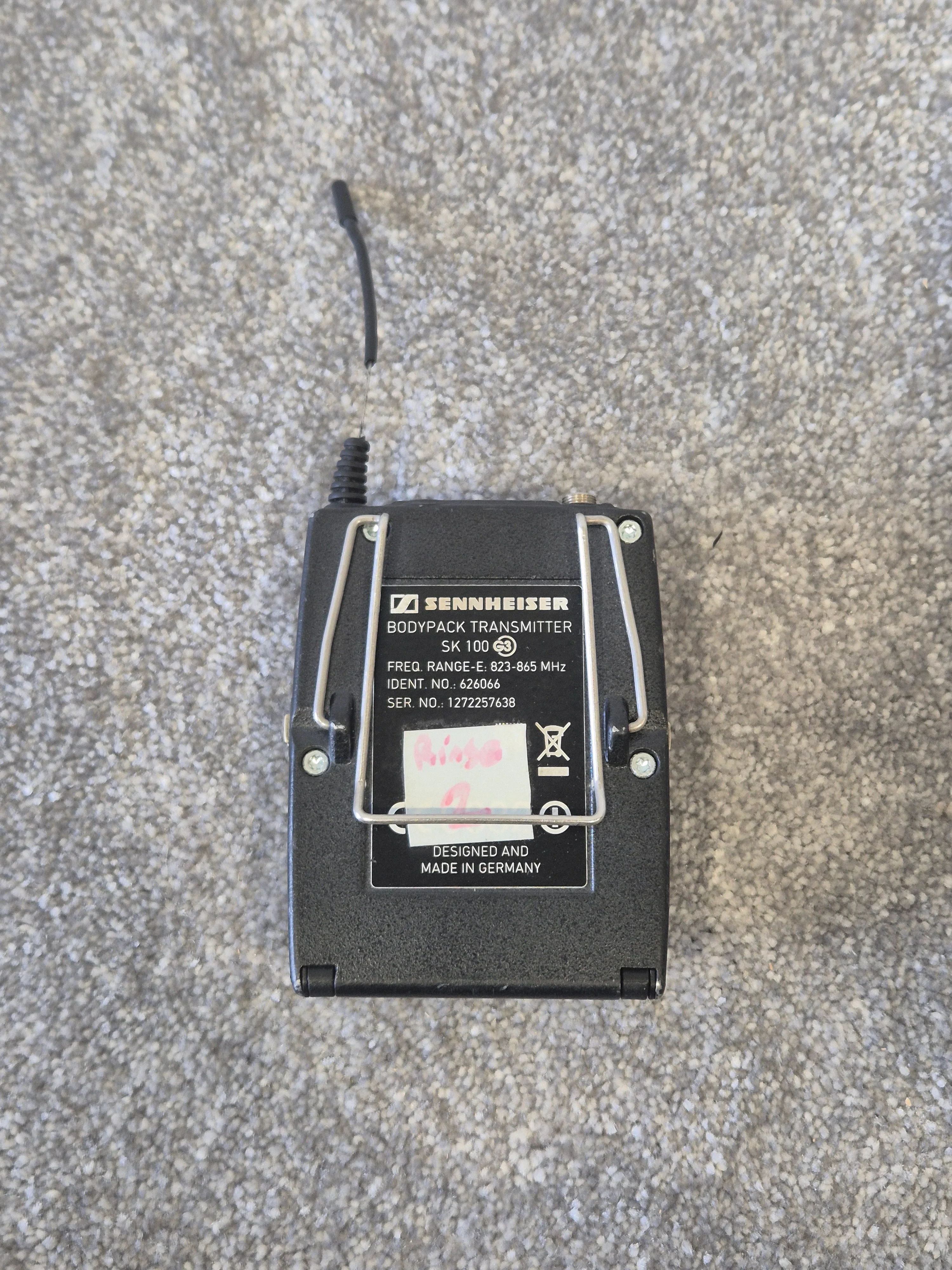 Sennheiser SK 100 G3 - Beltpack Transmitter - Image 7