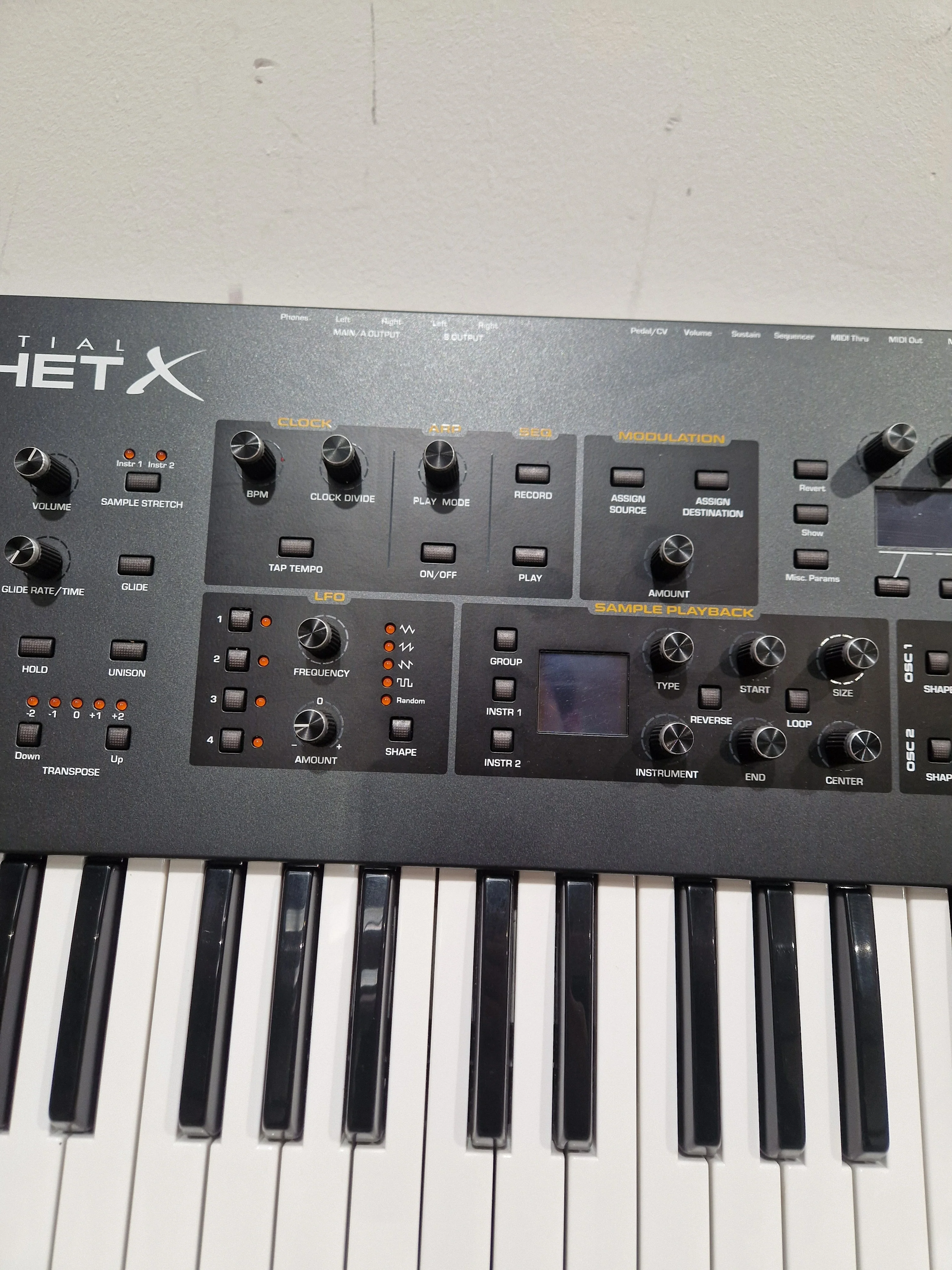 Sequential Prophet X - Synthesizer - Black - Excellent w/ Power Cable - Image 12
