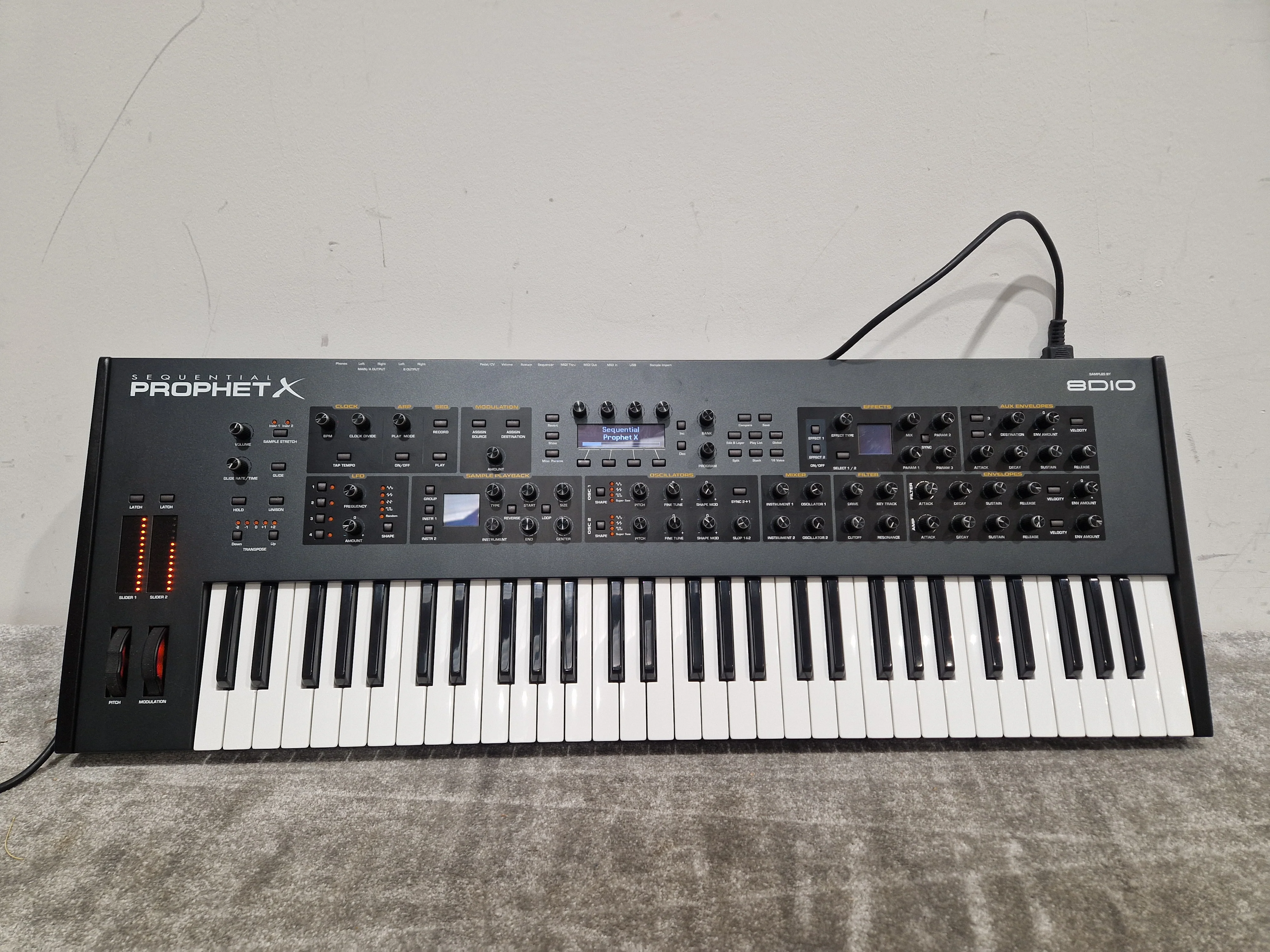 Sequential Prophet X - Synthesizer - Black - Excellent w/ Power Cable - Image 15