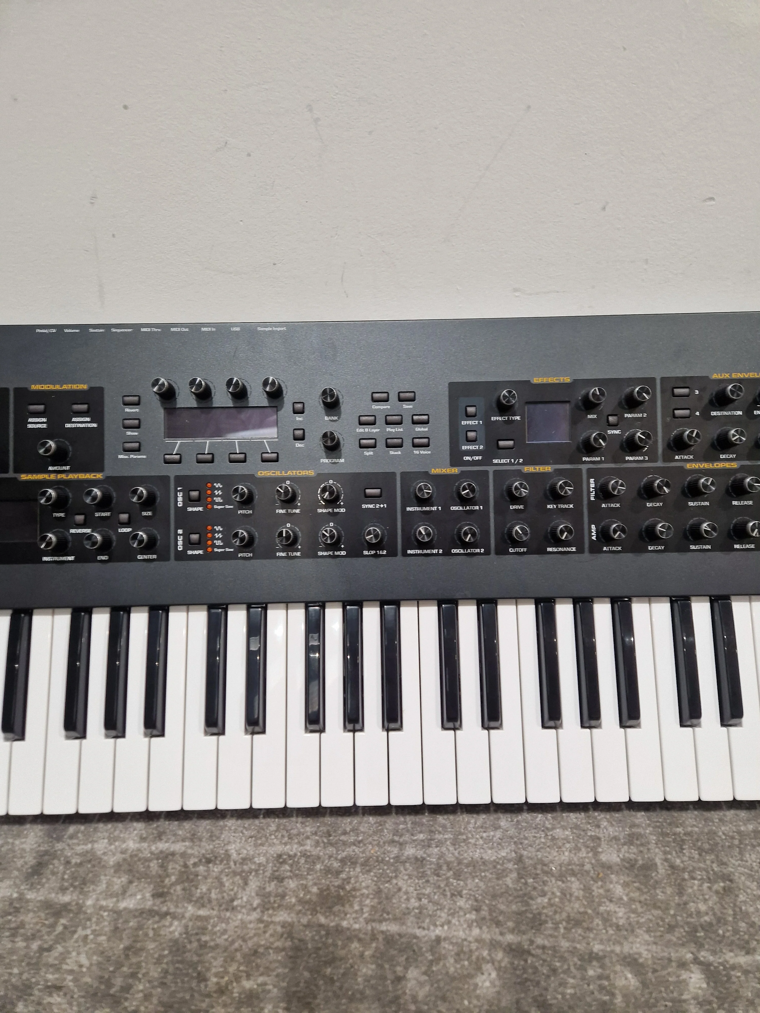Sequential Prophet X - Synthesizer - Black - Excellent w/ Power Cable - Image 8