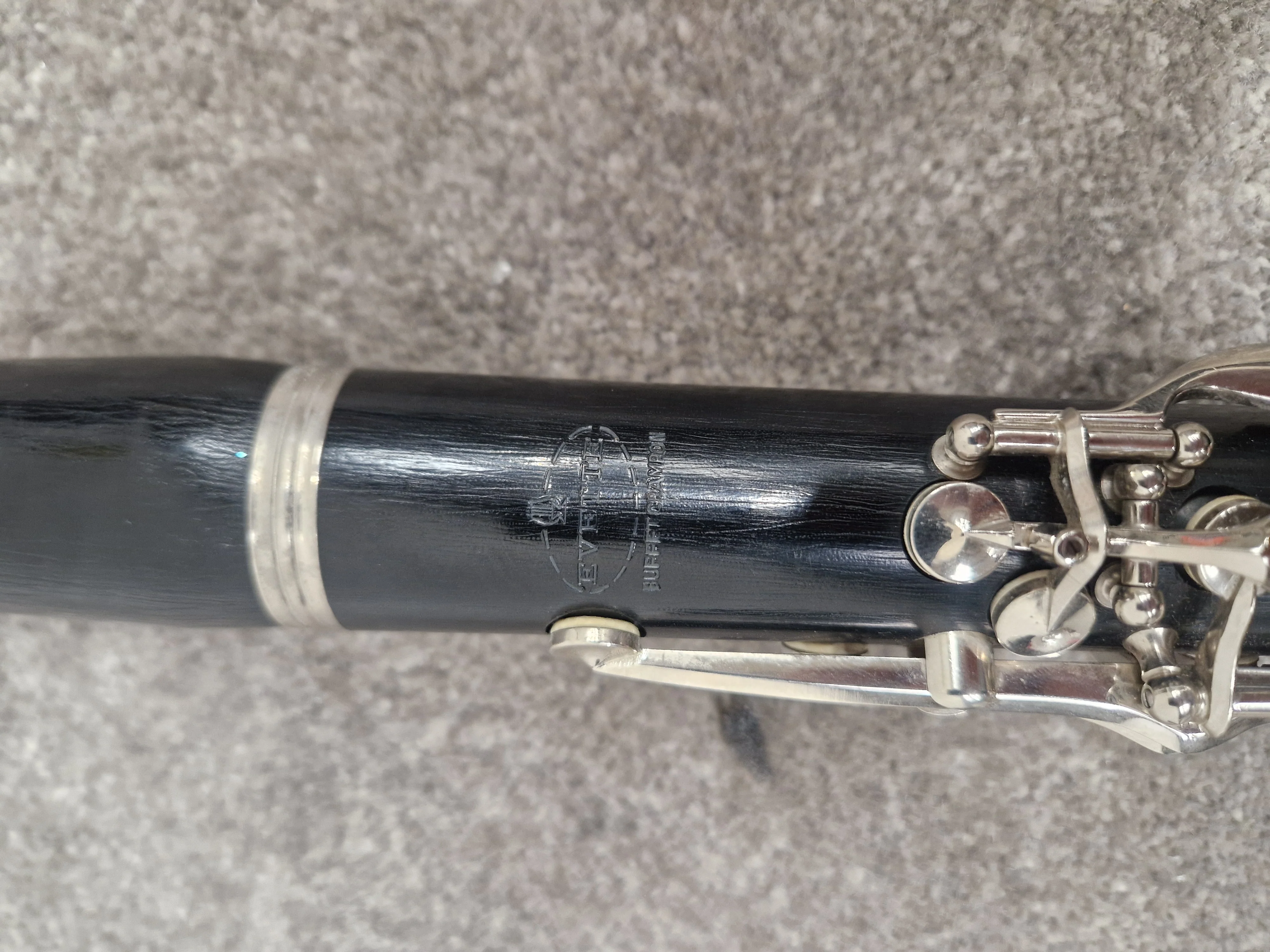 Evette Buffet Crampon Clarinet - Professional Woodwind Instrument - Very Good w/ Hard Case & Clarinet Accessories - Image 11