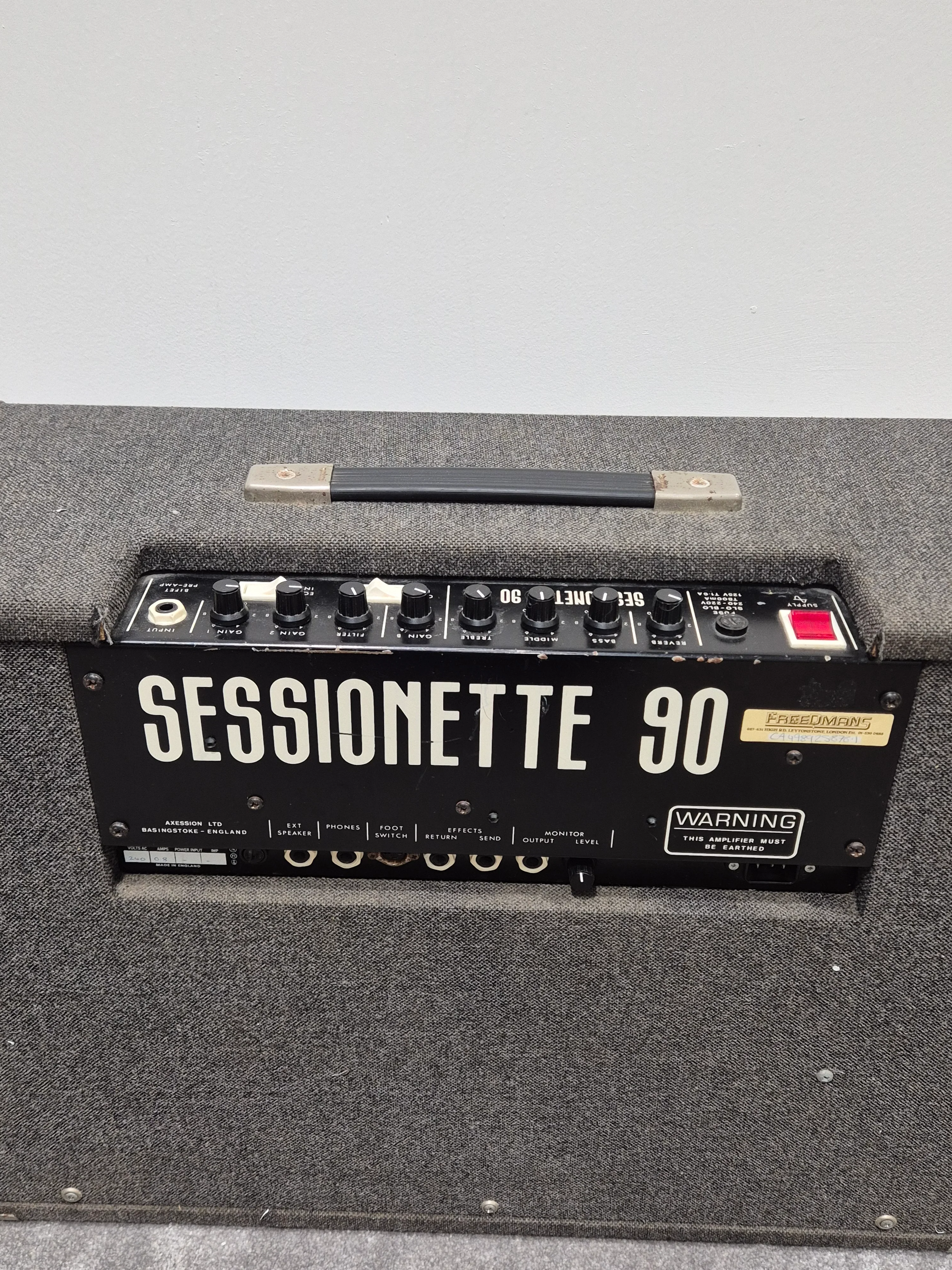 Session Sessionette 90w 2x12 - Combo Guitar Amplifier - Image 8