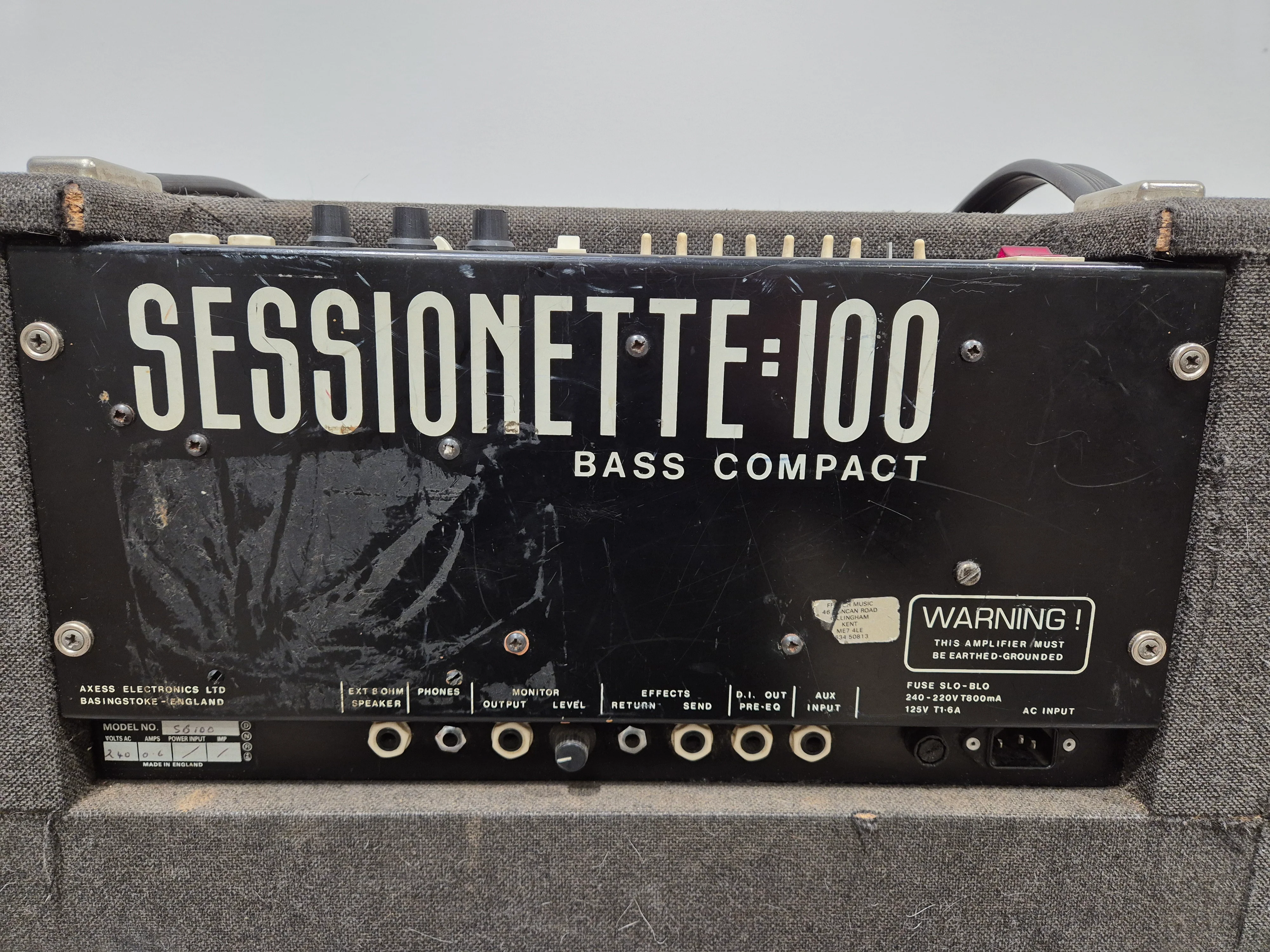 Sessionette Bass Combo - 100-watt Amplifier - Image 8