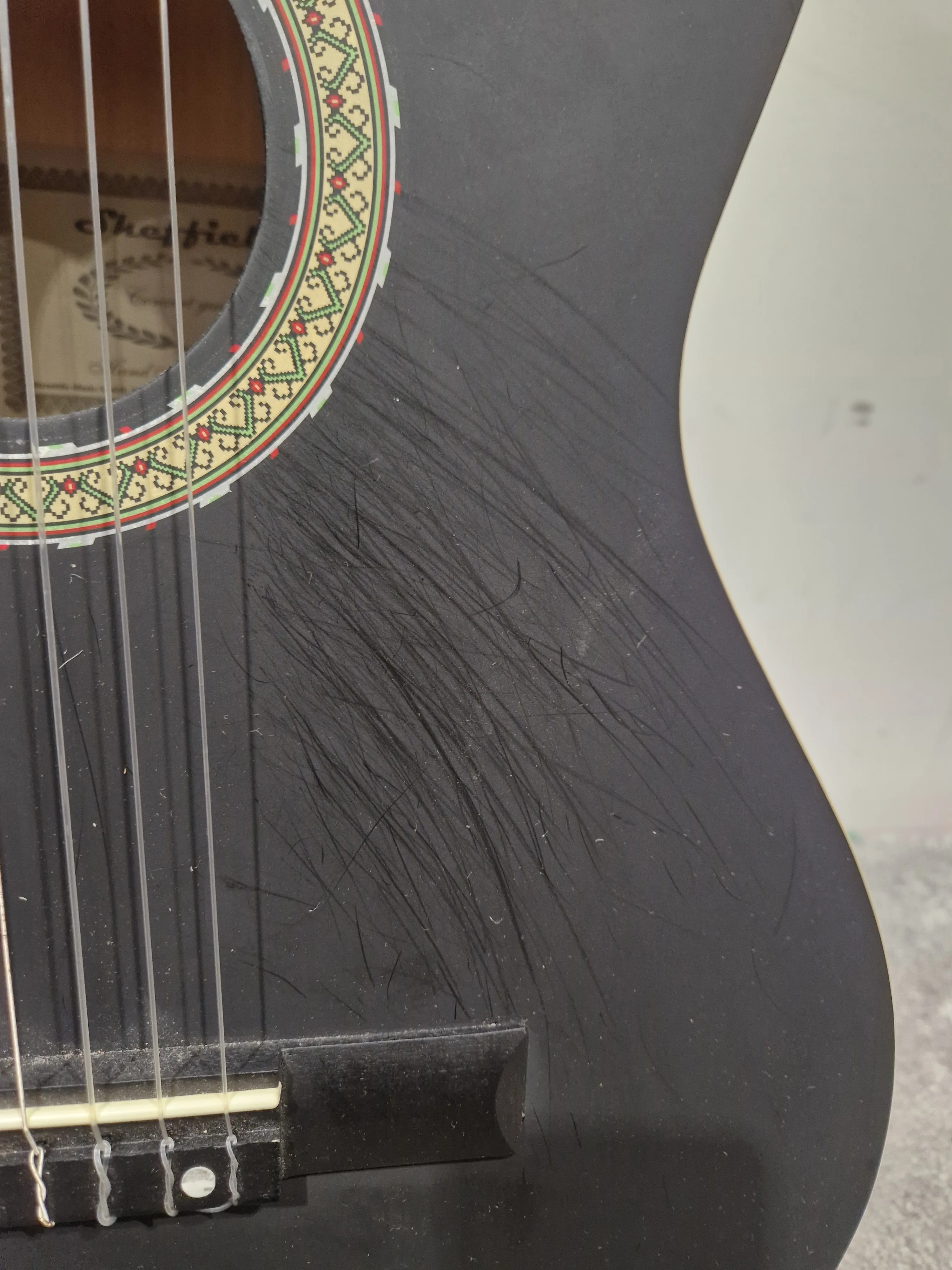Sheffield Concert Classical Guitar - Good - Image 10