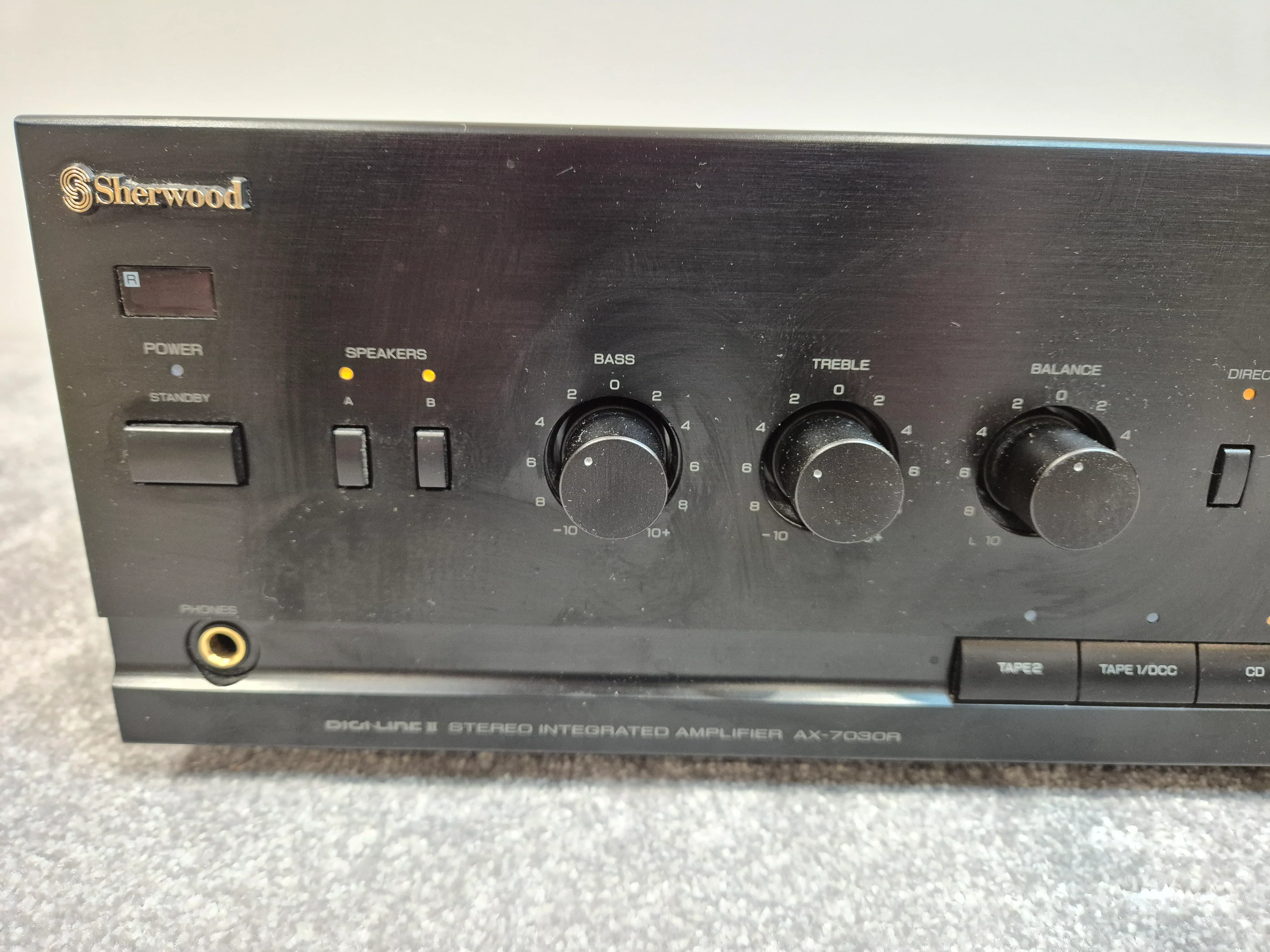 Sherwood Stereo Home Audio Amplifier AX-7030R - Black - Image 2