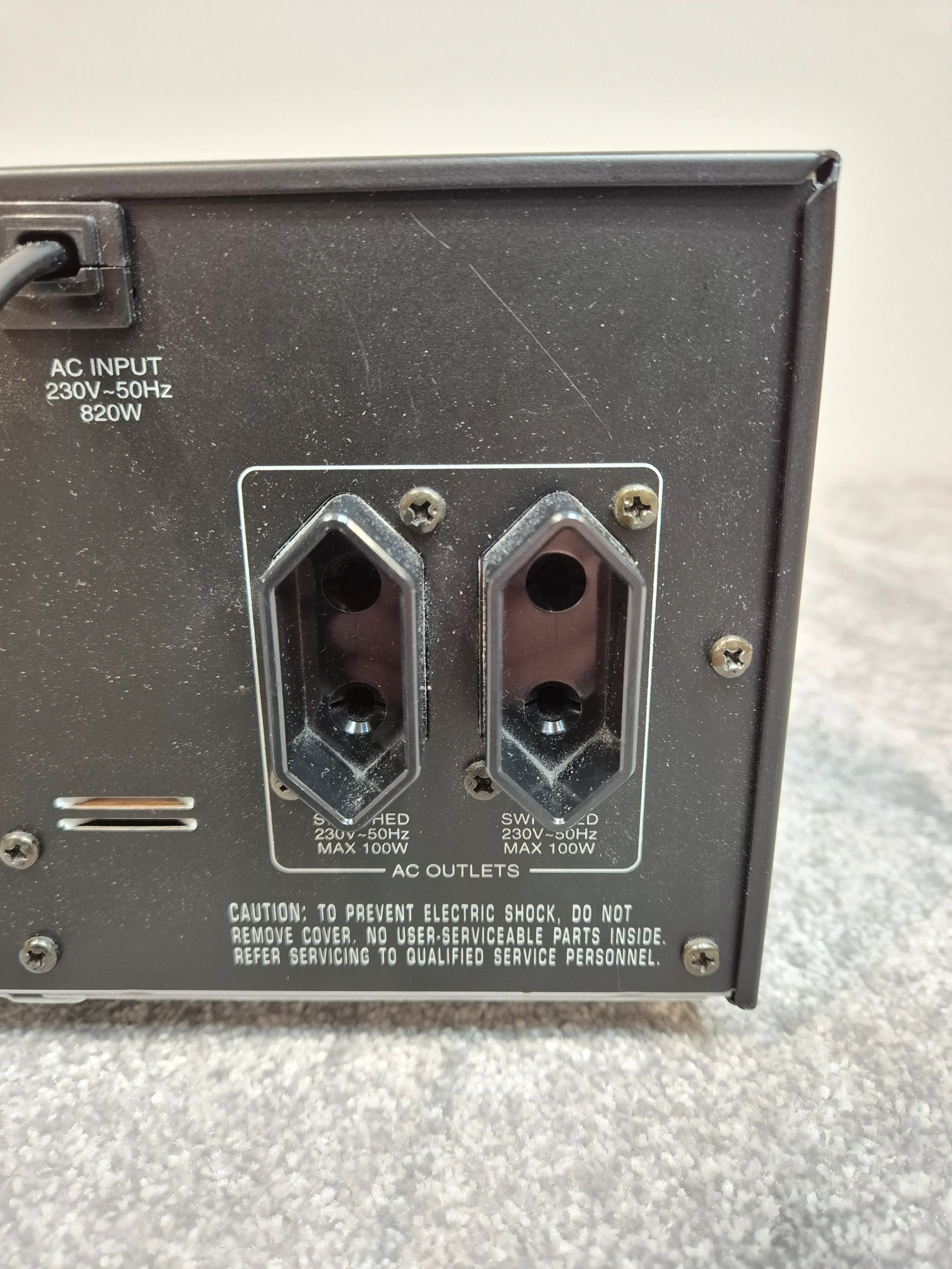 Sherwood Stereo Home Audio Amplifier AX-7030R - Black - Image 7