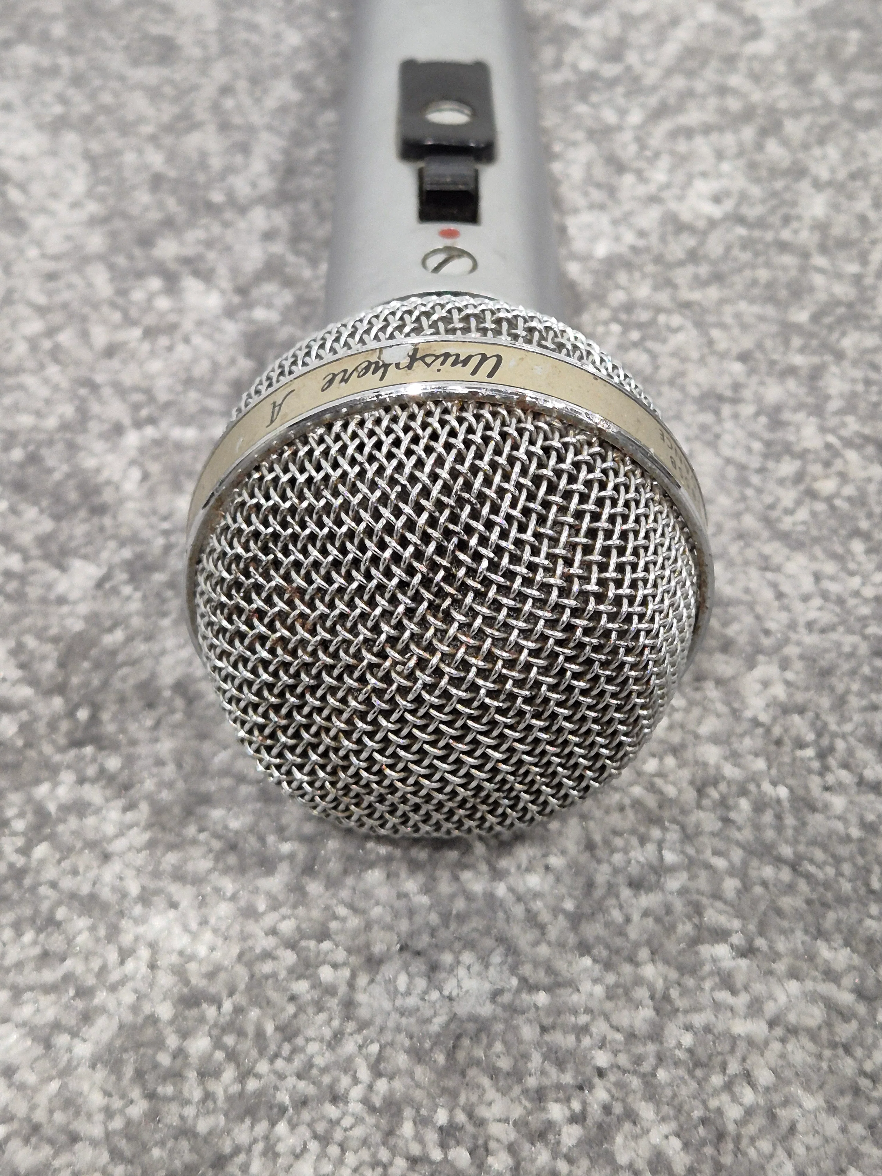 Shure 585SB – Vintage Dynamic Microphone – Good w/ Cable (Untested) - Image 5