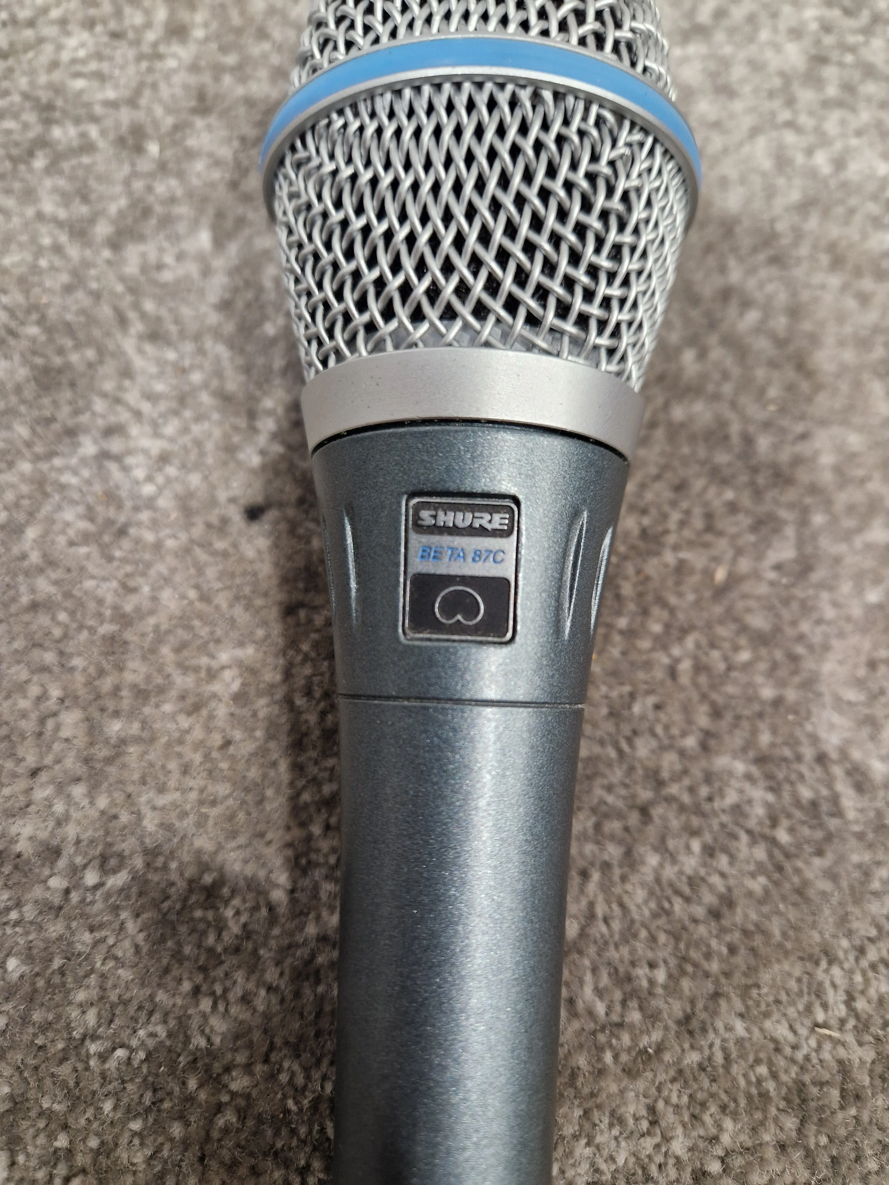 Shure Beta 87c Condenser Microphone - Super Cardioid Pattern - Very Good w/ Original Box - Image 8