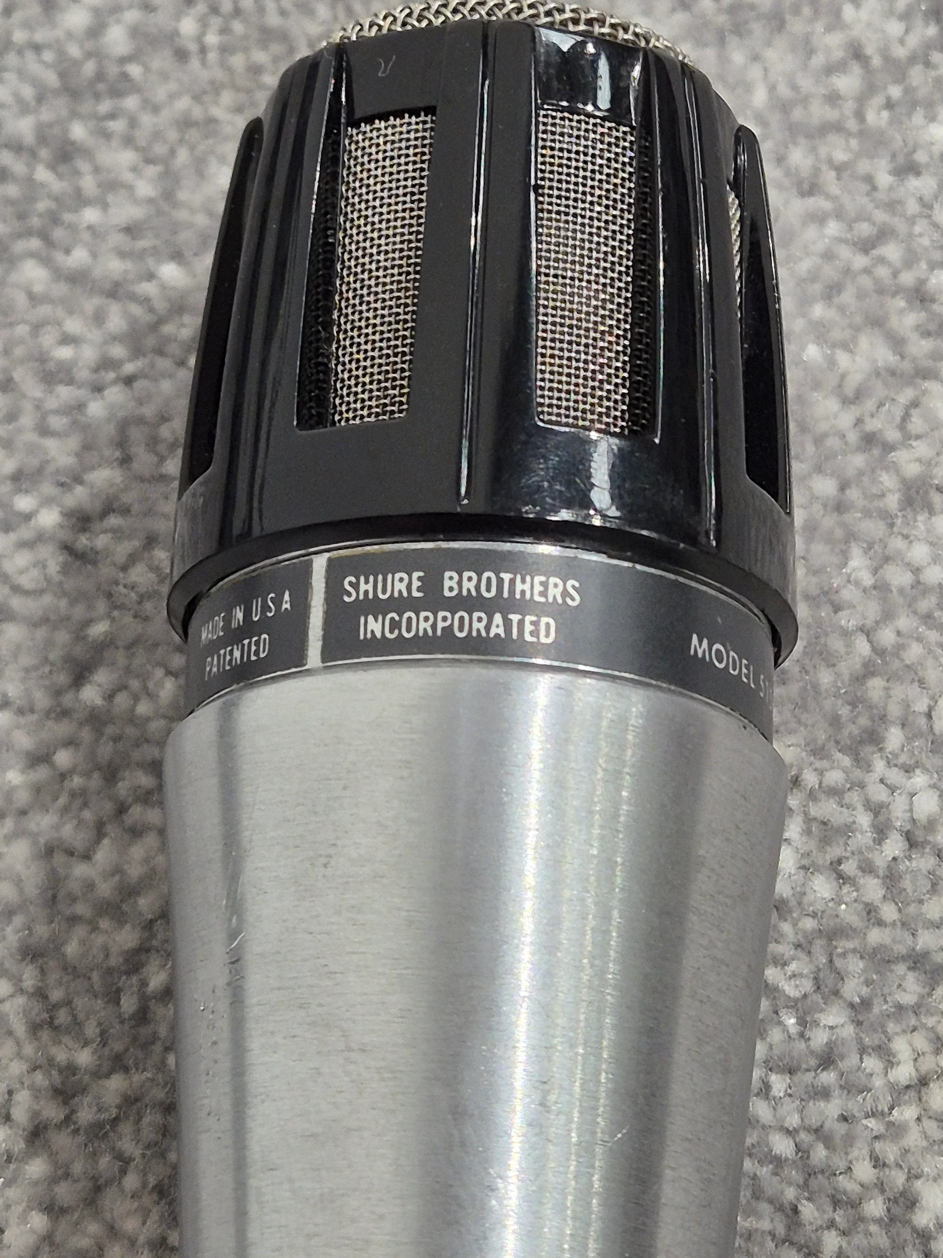 Shure Brothers 515BG Unidyme B - Vintage Dynamic Microphone - Very Good - Image 5