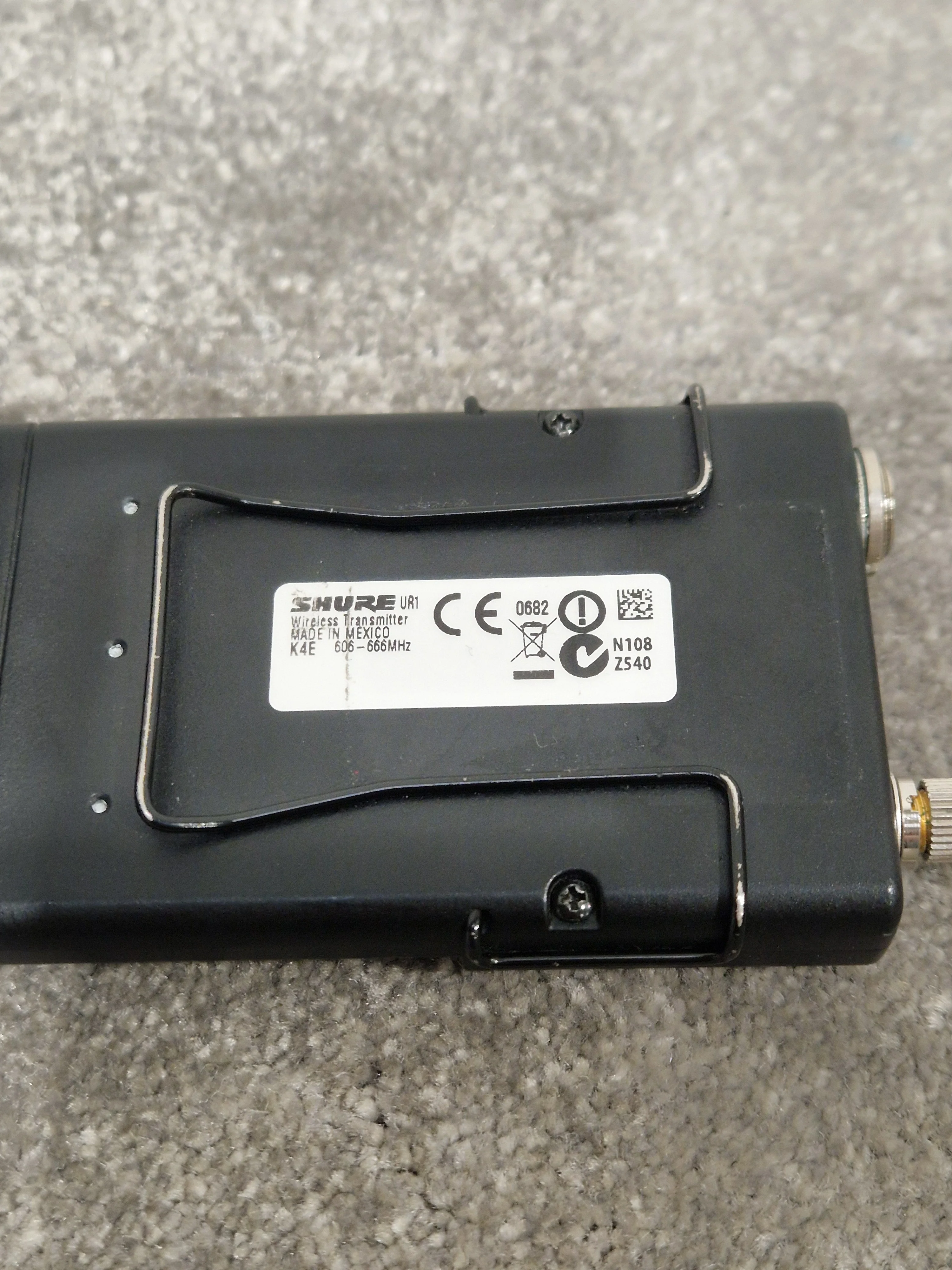 Shure K4E Radio Transmitter - Professional Broadcast Quality - Excellent - Image 10