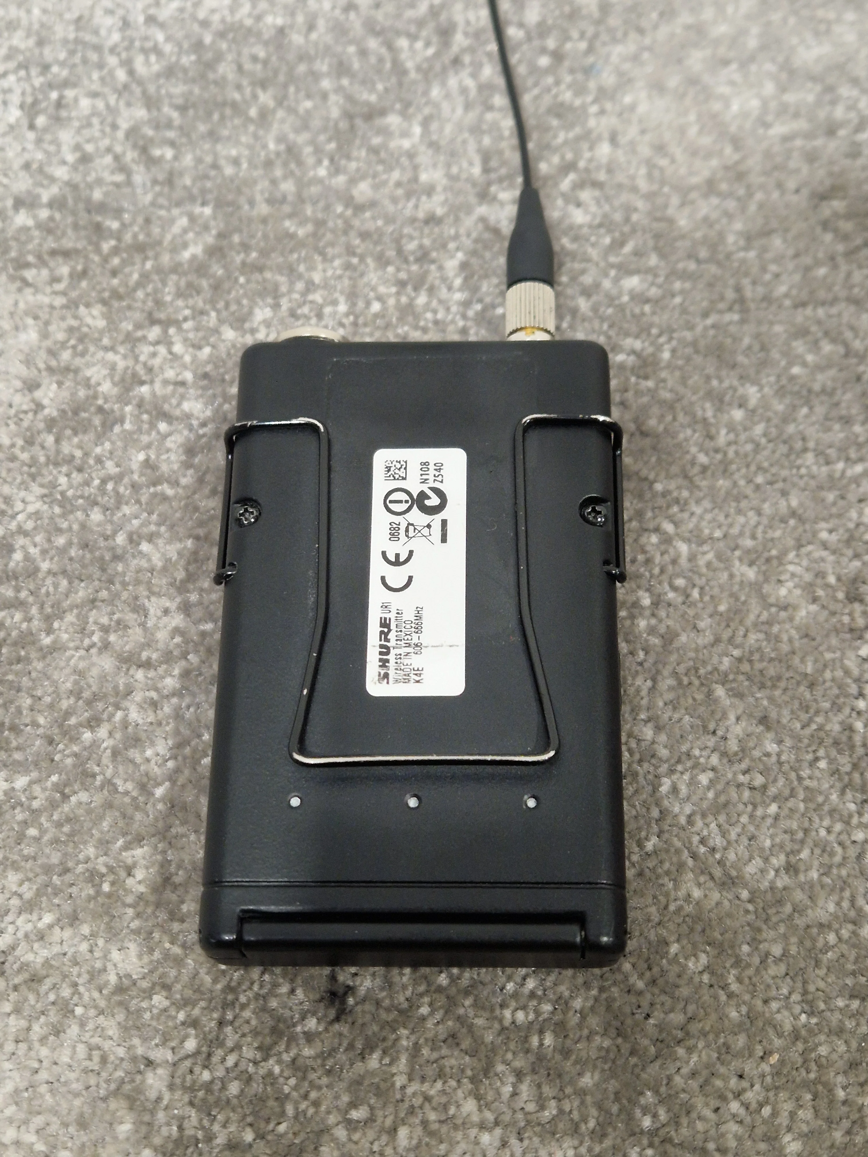 Shure K4E Radio Transmitter - Professional Broadcast Quality - Excellent - Image 3