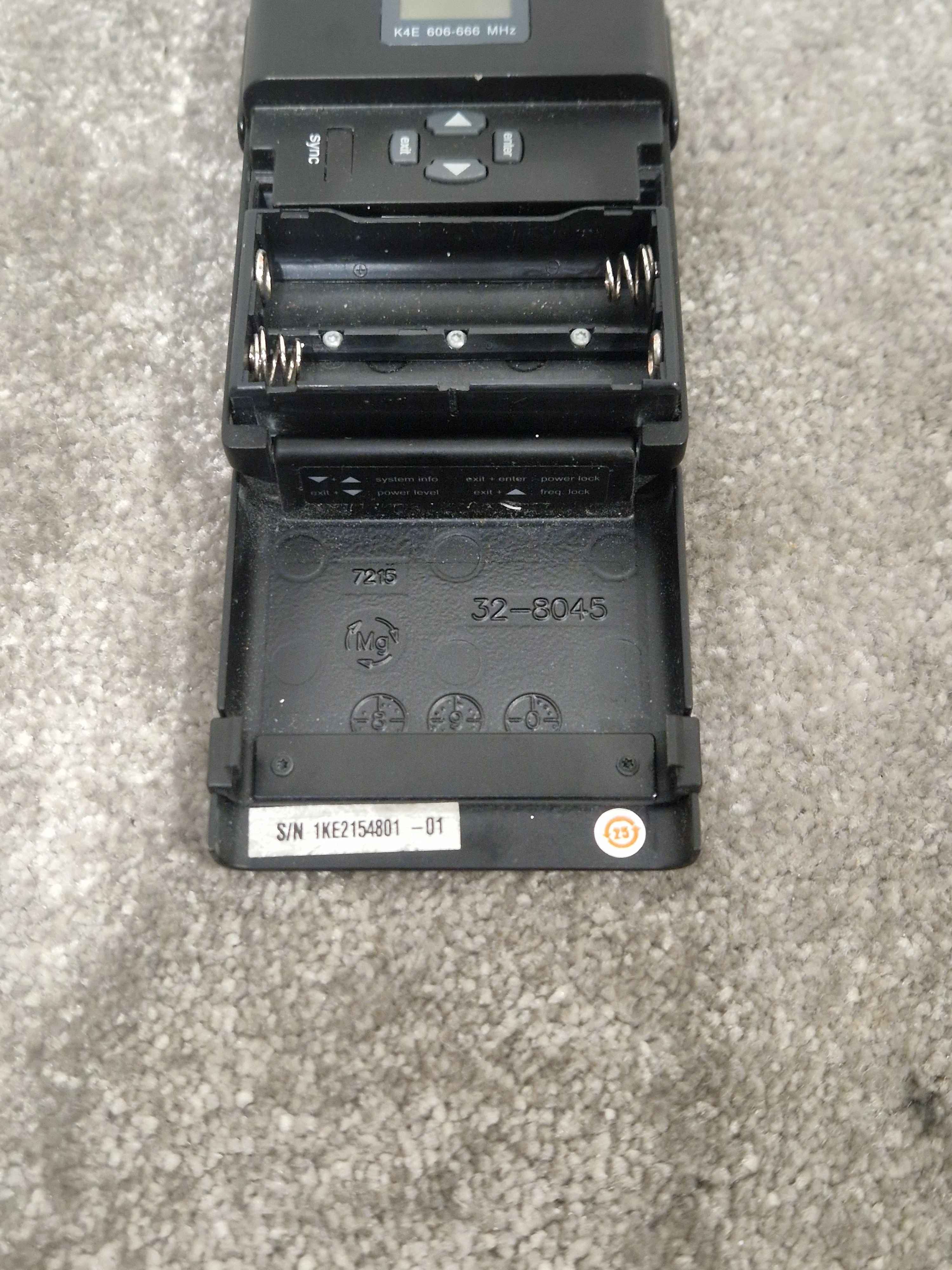 Shure K4E Radio Transmitter - Professional Broadcast Quality - Excellent - Image 4