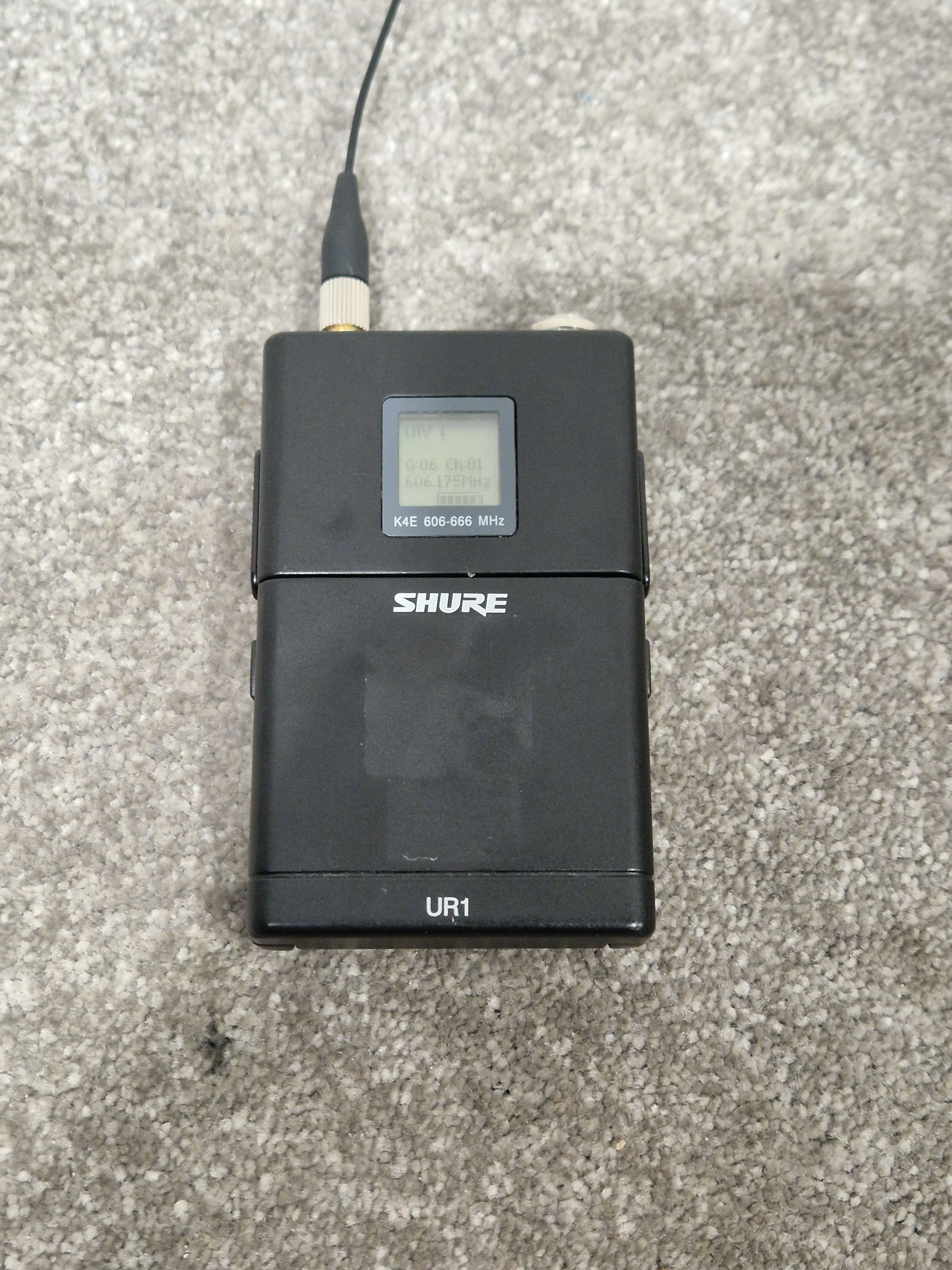 Shure K4E Radio Transmitter - Professional Broadcast Quality - Excellent - Image 5