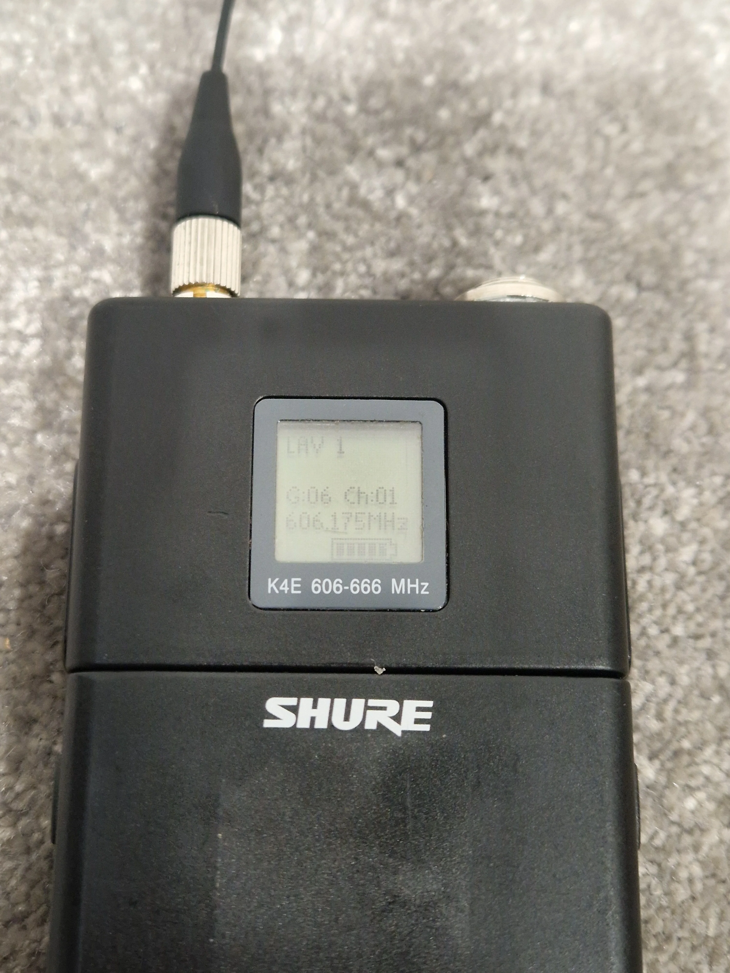 Shure K4E Radio Transmitter - Professional Broadcast Quality - Excellent - Image 6