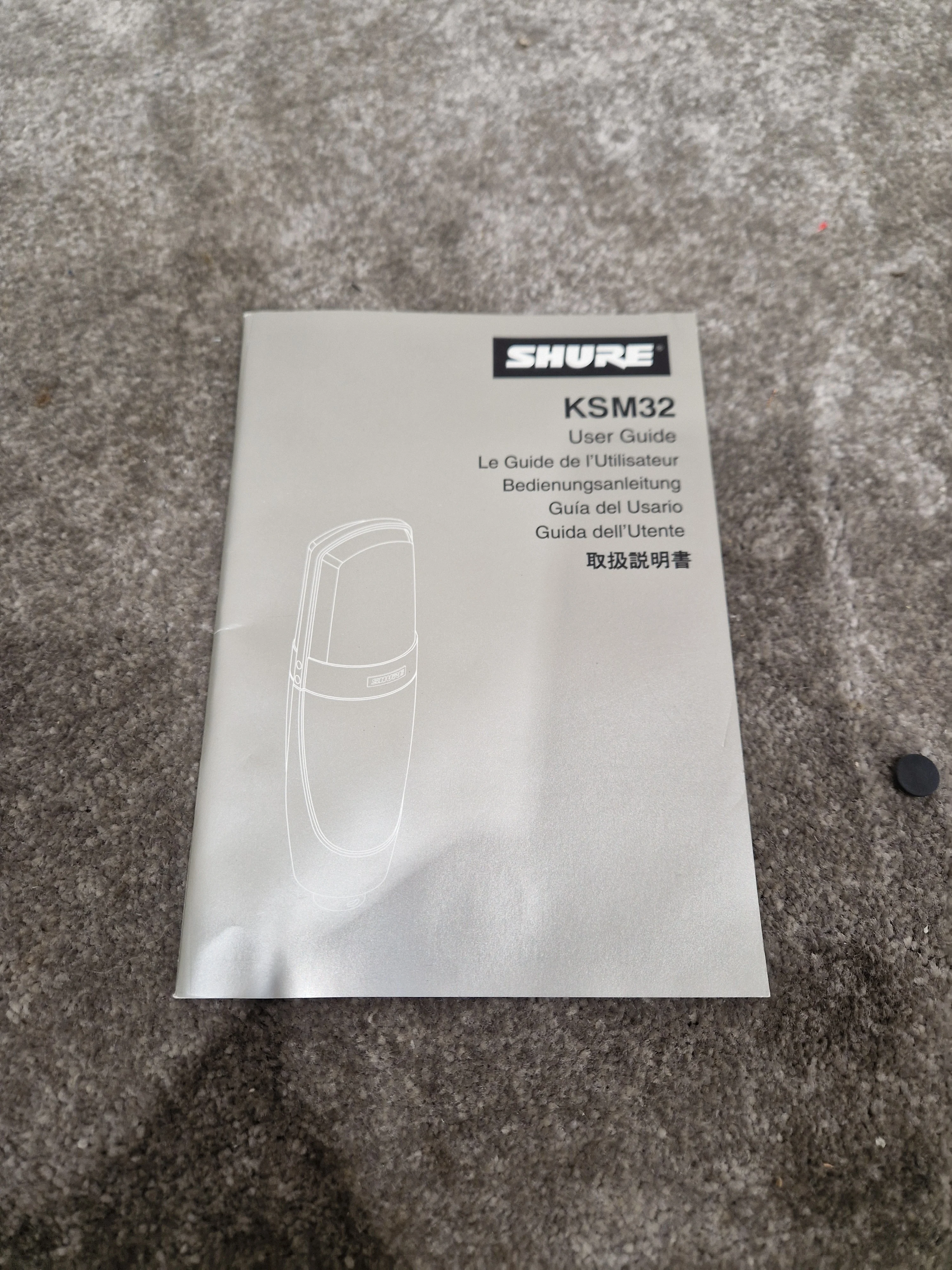 Shure KSM-32 - Large Diaphragm Condenser Mic - Excellent w/ Soft Case & Hard Case - Image 5