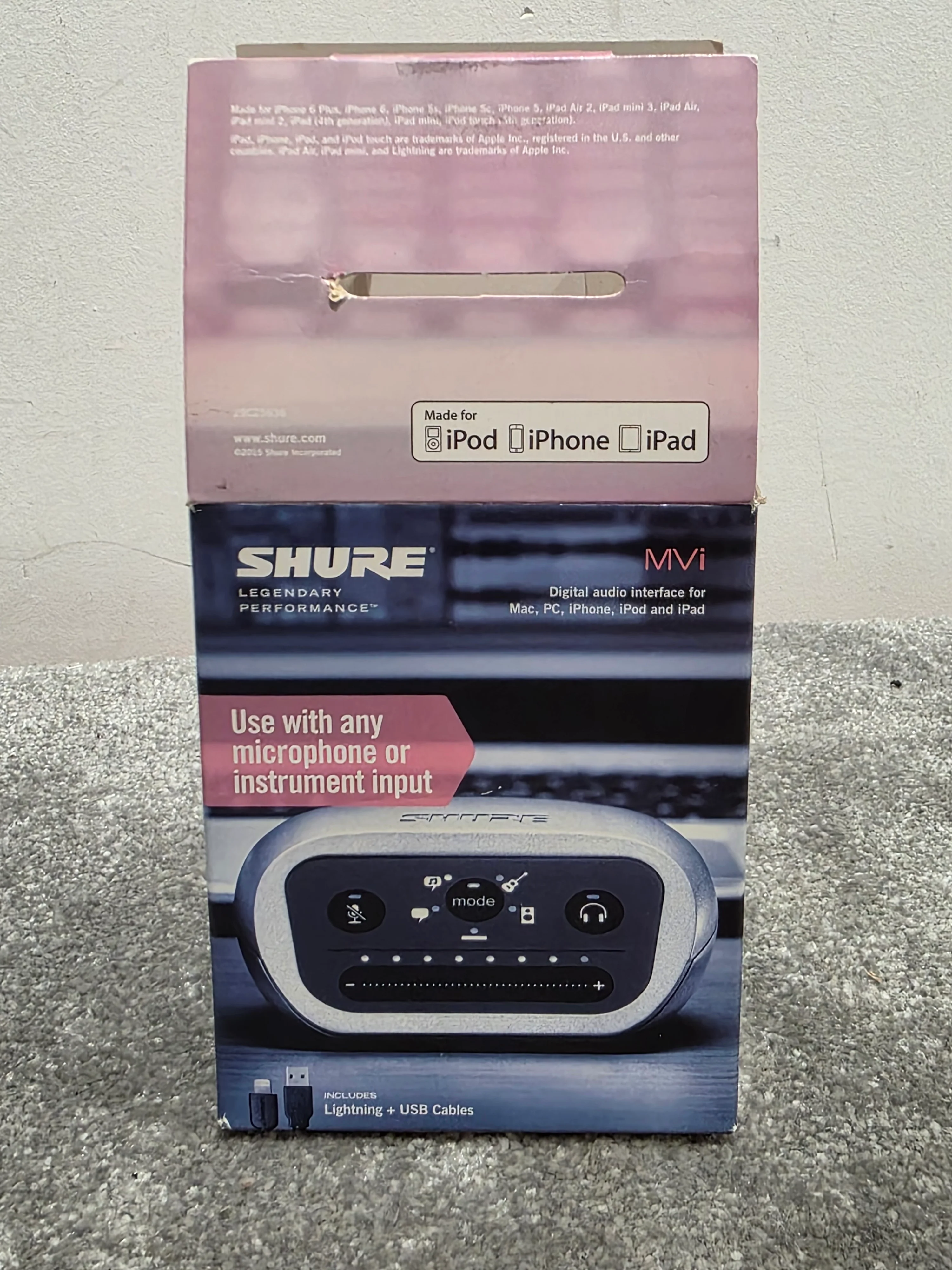 Shure MVi Digital Audio Interface - Silver - Excellent w/ Original Box - Image 6