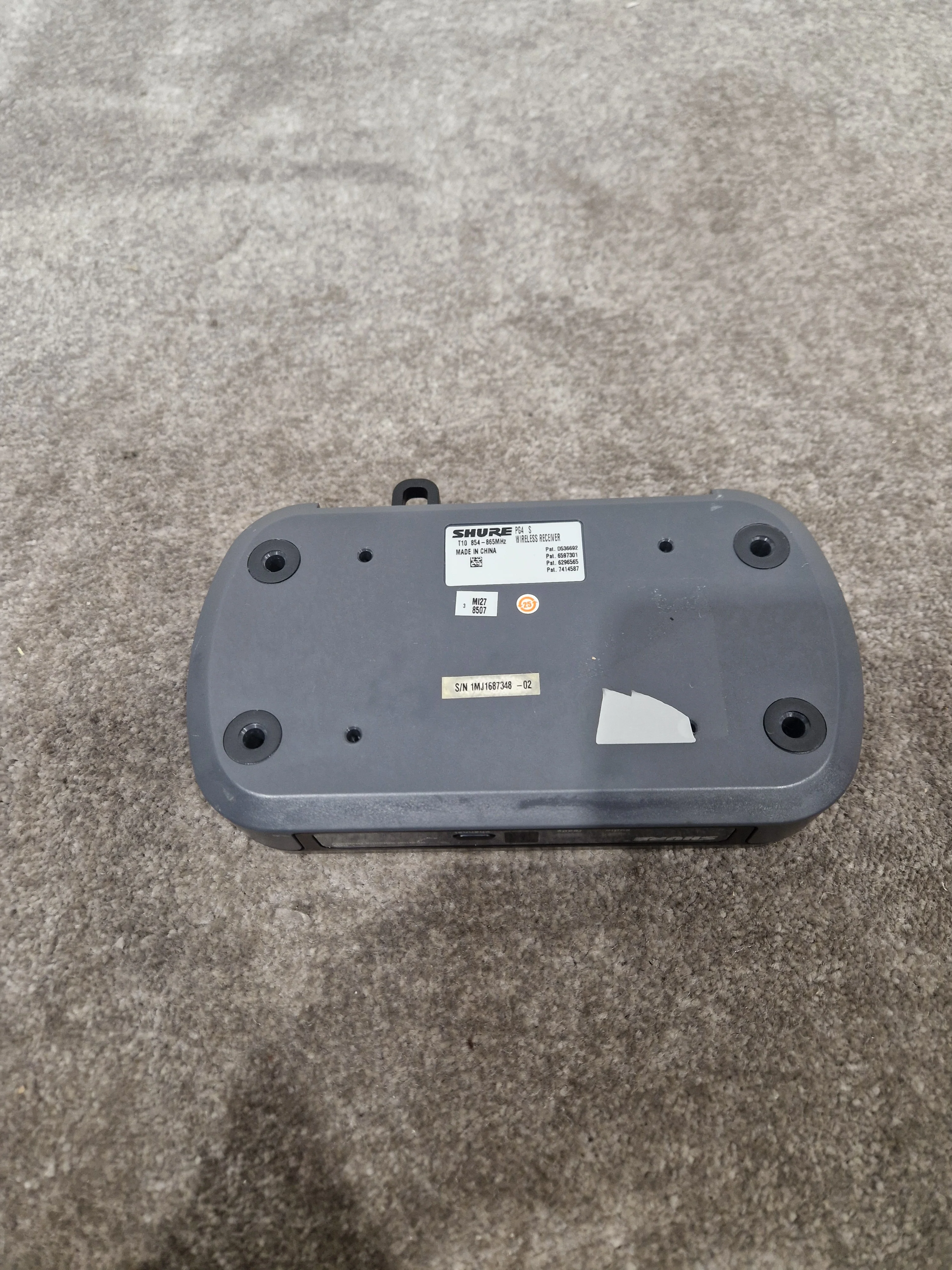 Shure Pg4s Receiver Wireless System - UHF Frequency, Reliable Performance - Excellent - Image 7