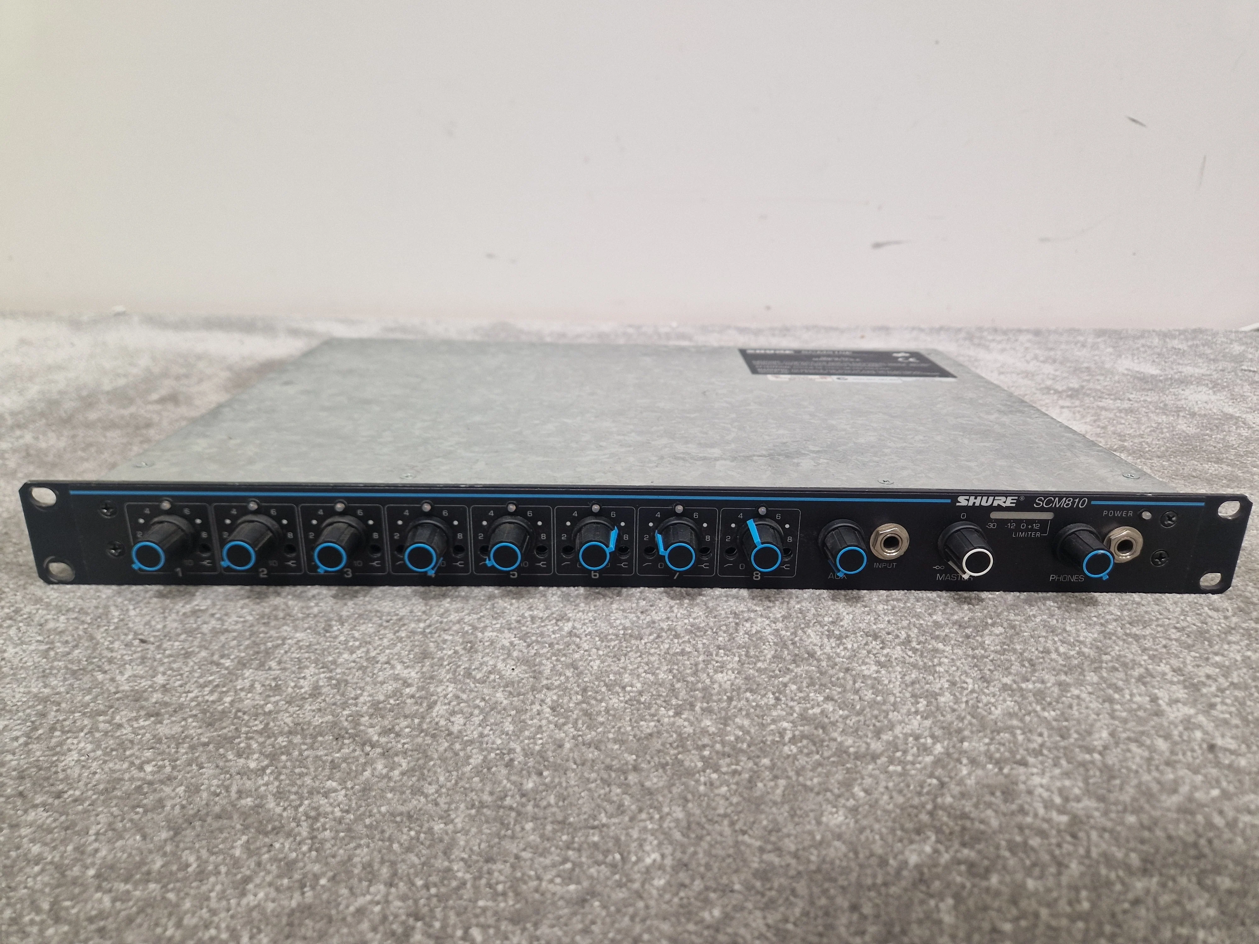Shure SCM810E - Audio Mixer - Black - Good - Image 2
