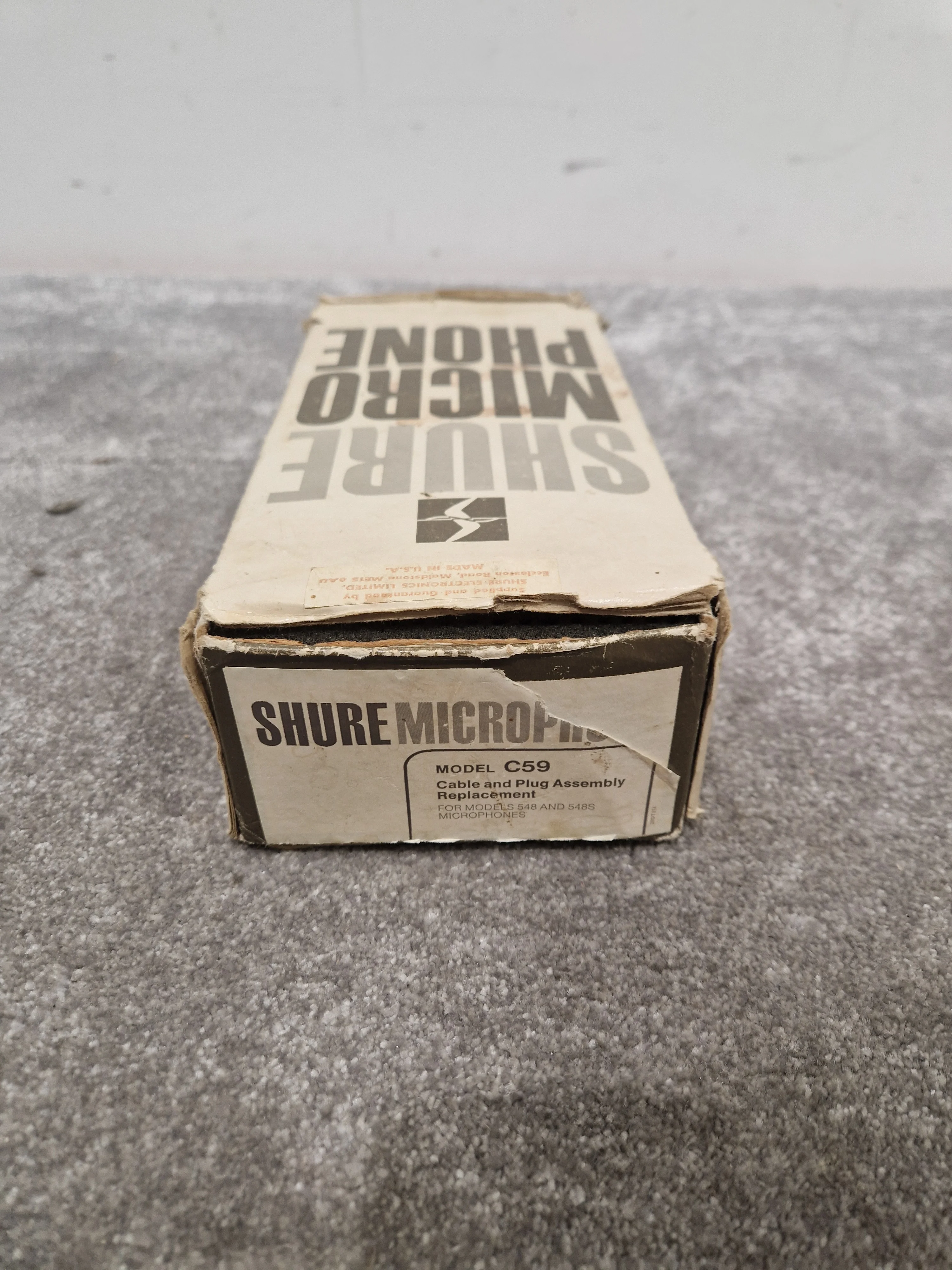Shure Unidyne B - Vintage Dynamic Microphone - Good w/ Original Box - Image 4