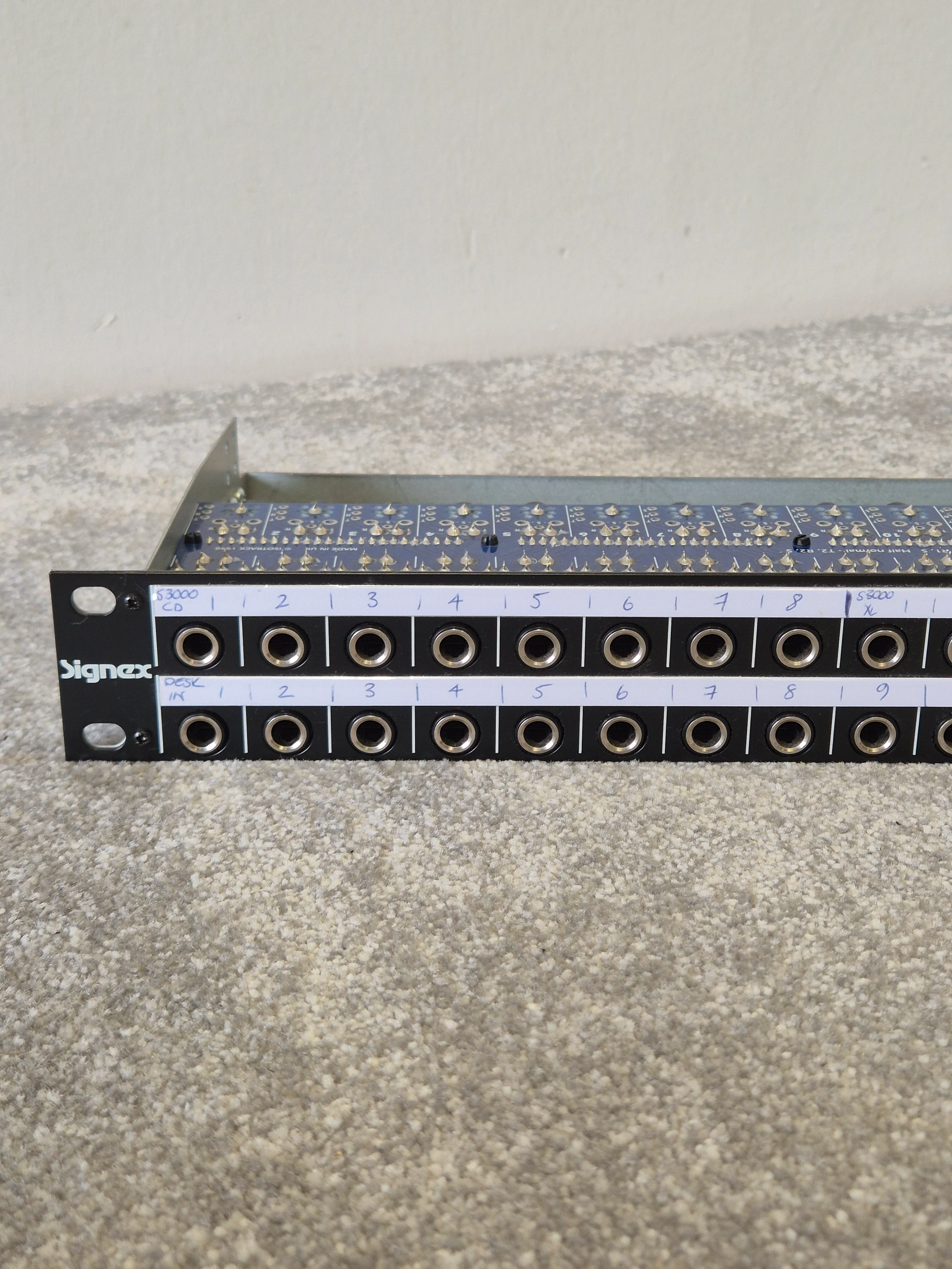 Signex CPJ48 Isopatch Jack - 48-Point Patch Bay - Very Good - Image 3