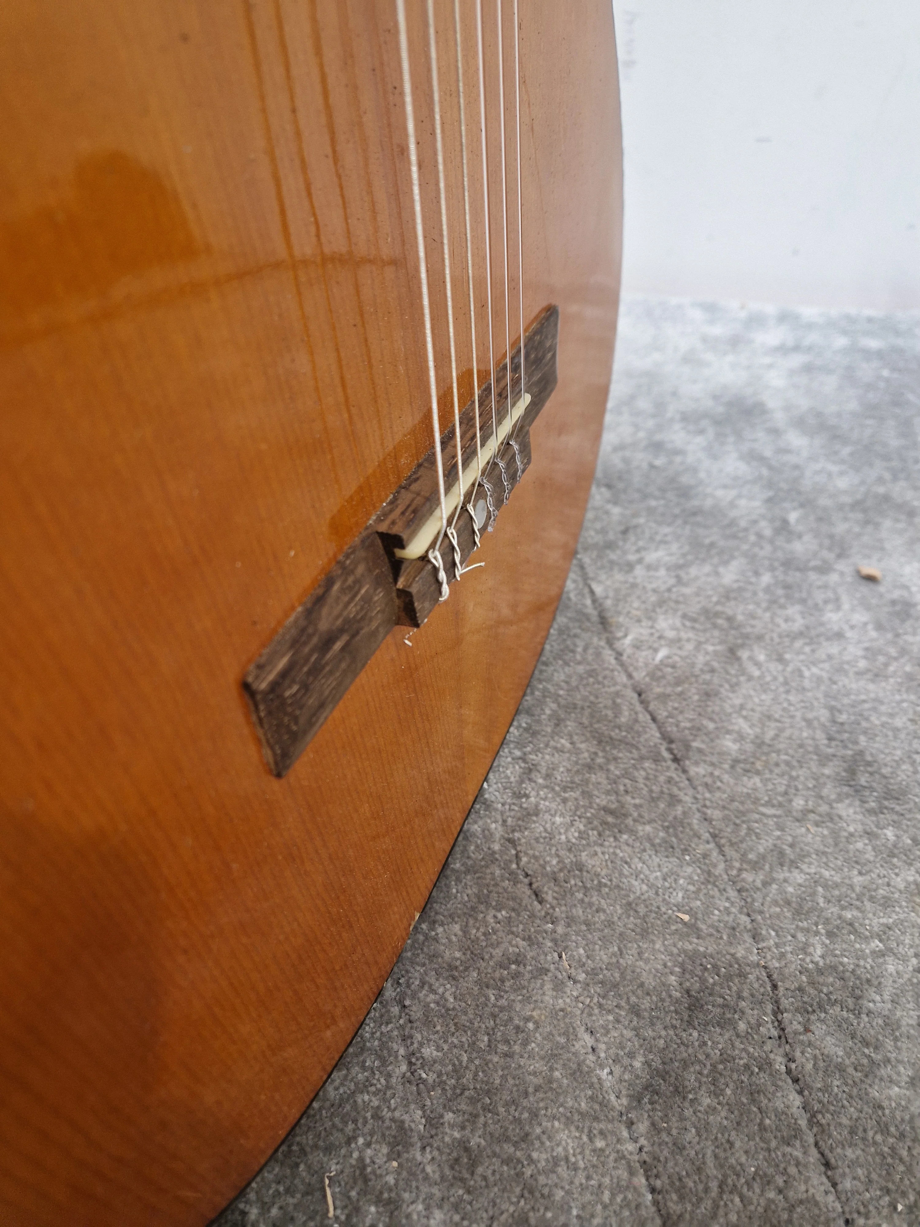 Simms-Watts Yoshima Acoustic Guitar - Solid Spruce Top, Made in Japan - Good - Image 15