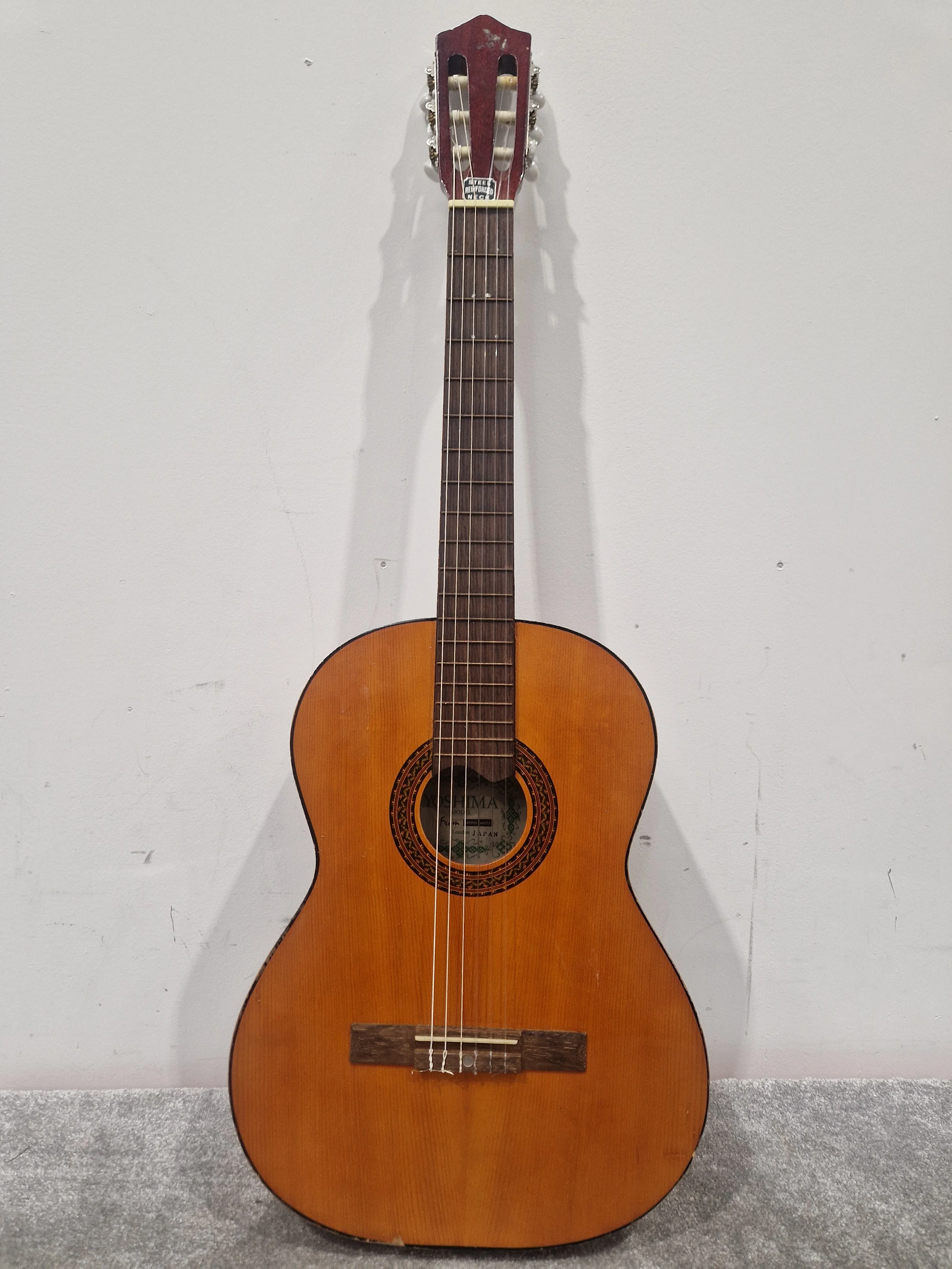 Simms-Watts Yoshima Acoustic Guitar - Solid Spruce Top, Made in Japan - Good - Image 2